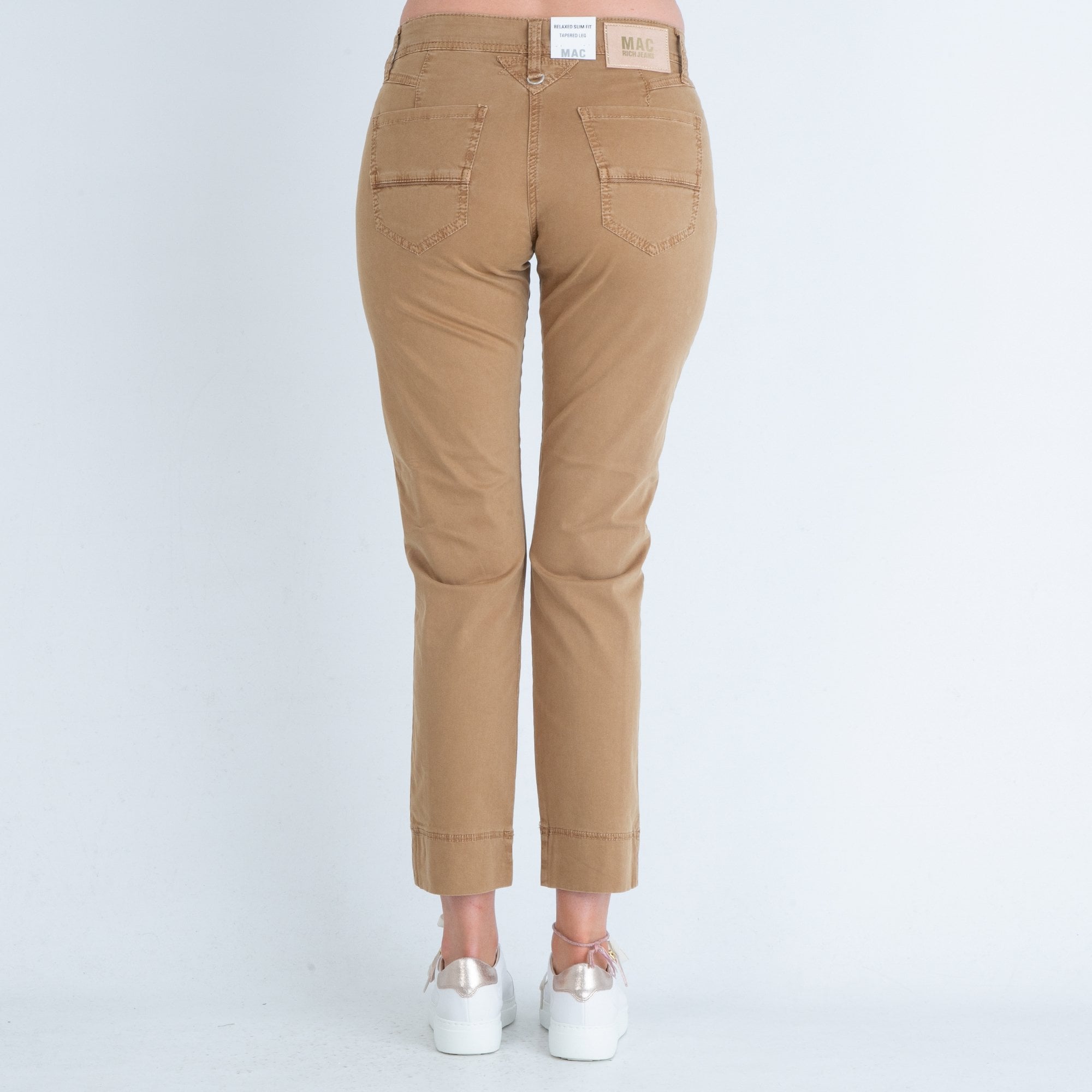 Mac Soft Fabric Plain Combat Jean Light Camel 232r 28L