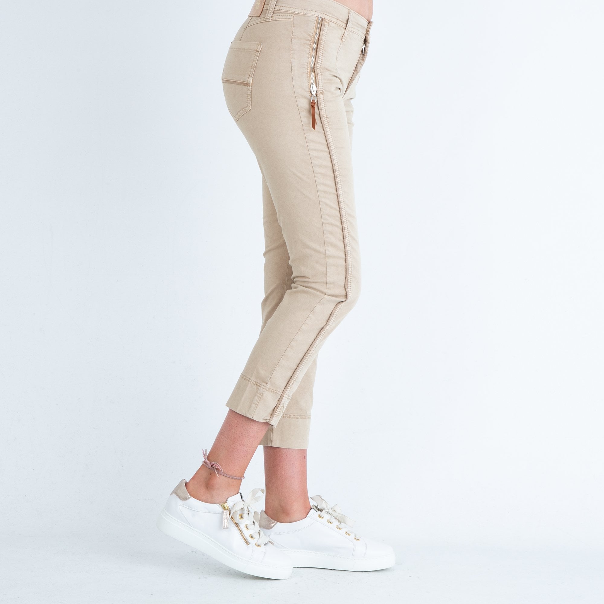 Mac Soft Fabric Plain Combat Jean Sand 257r 28L