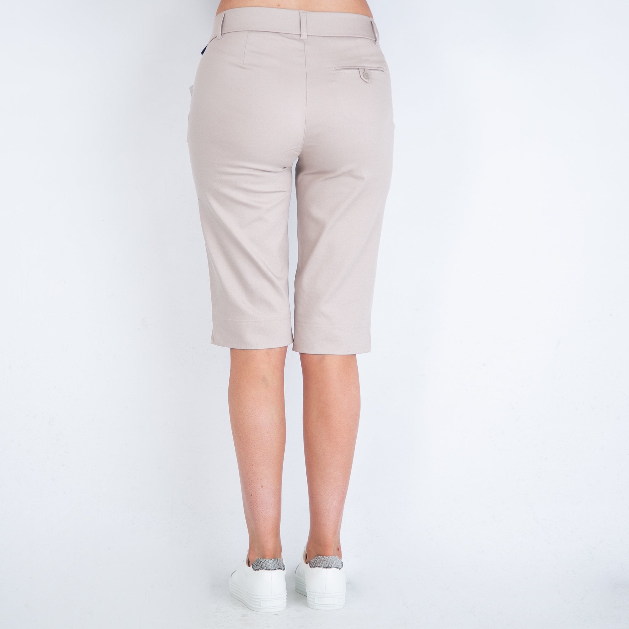 Robell Laura Jane 05 Smart Long Golfing Short Beige 14