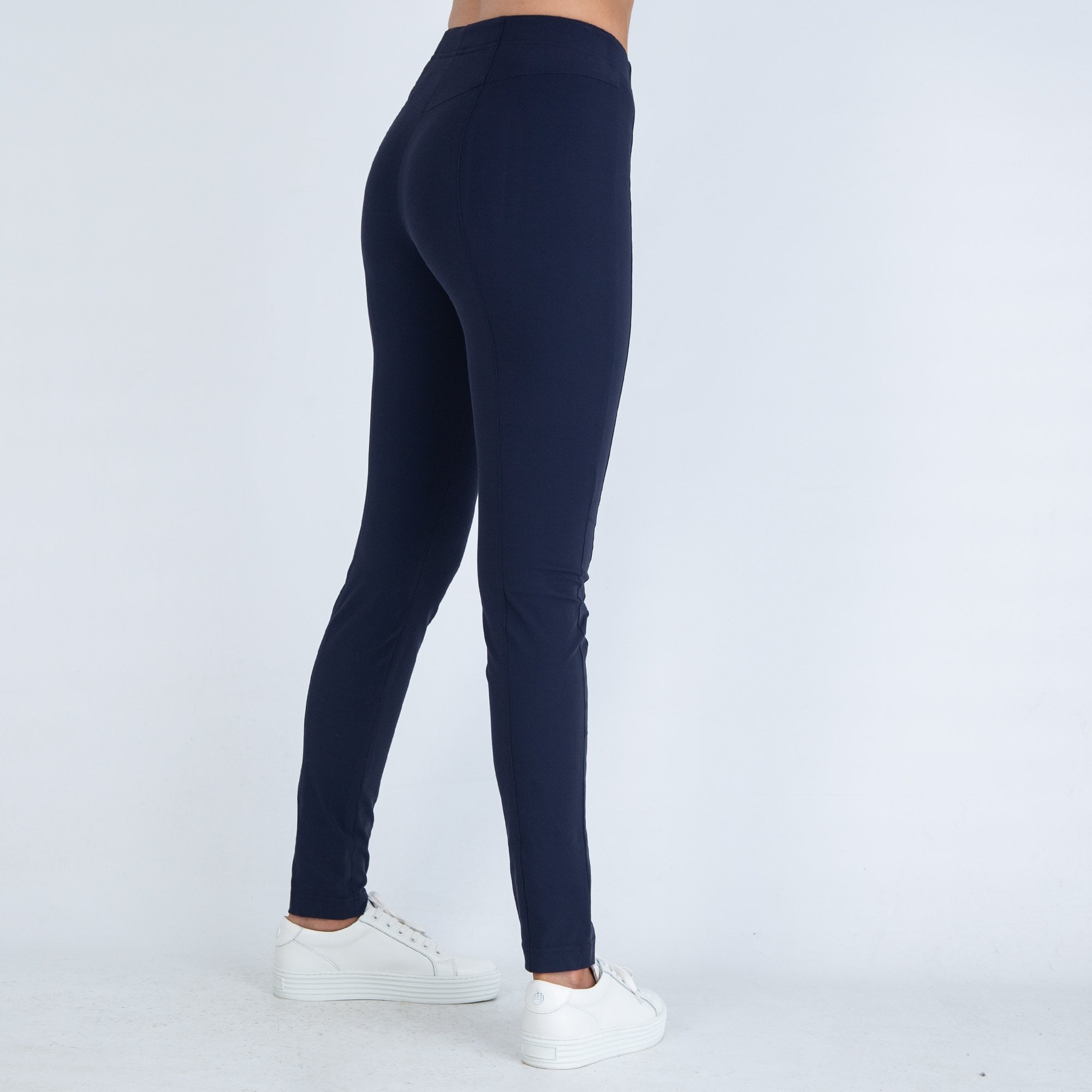Riani Techno Body Fit Pant Navy