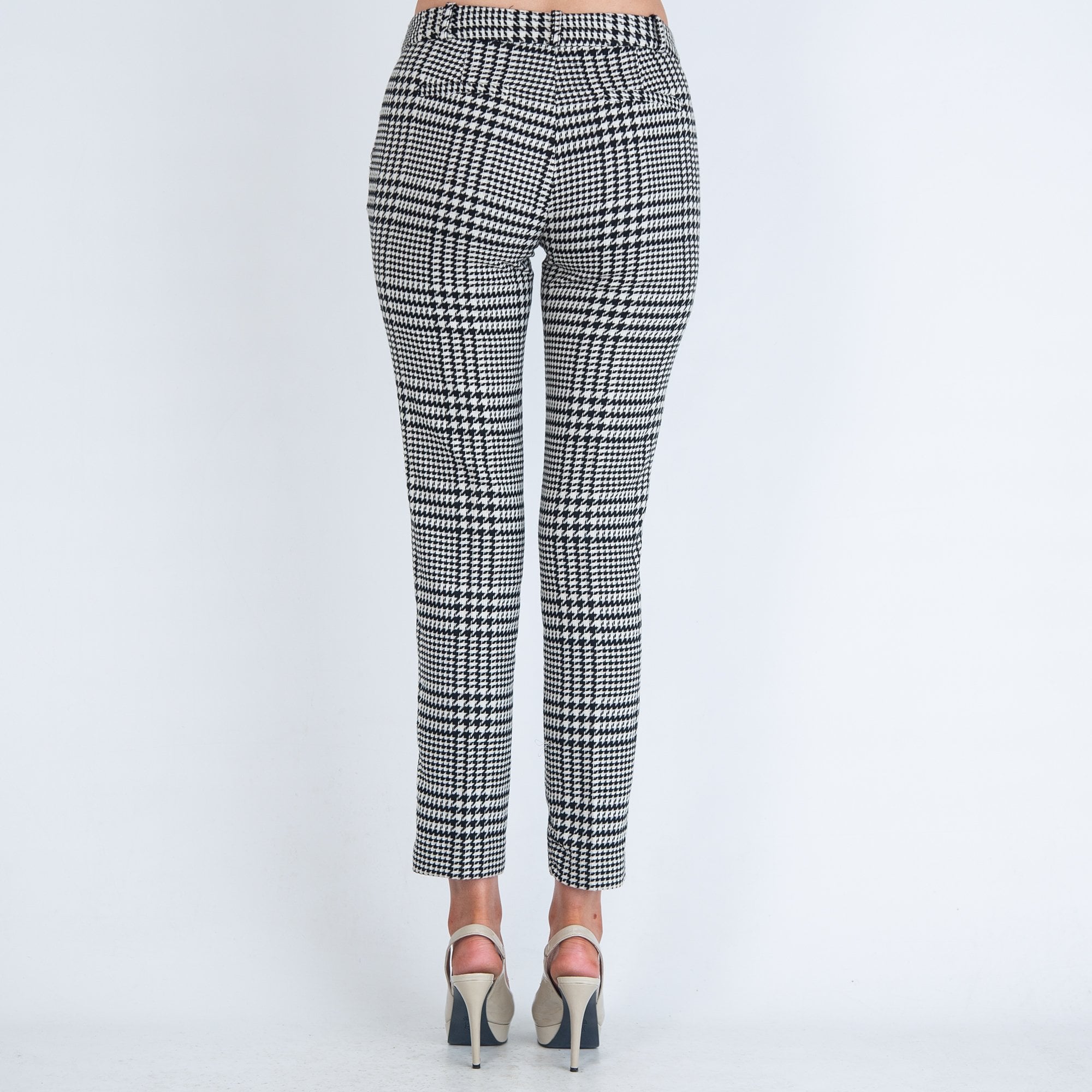 Michael Kors Houndstooth Trouser Black/White
