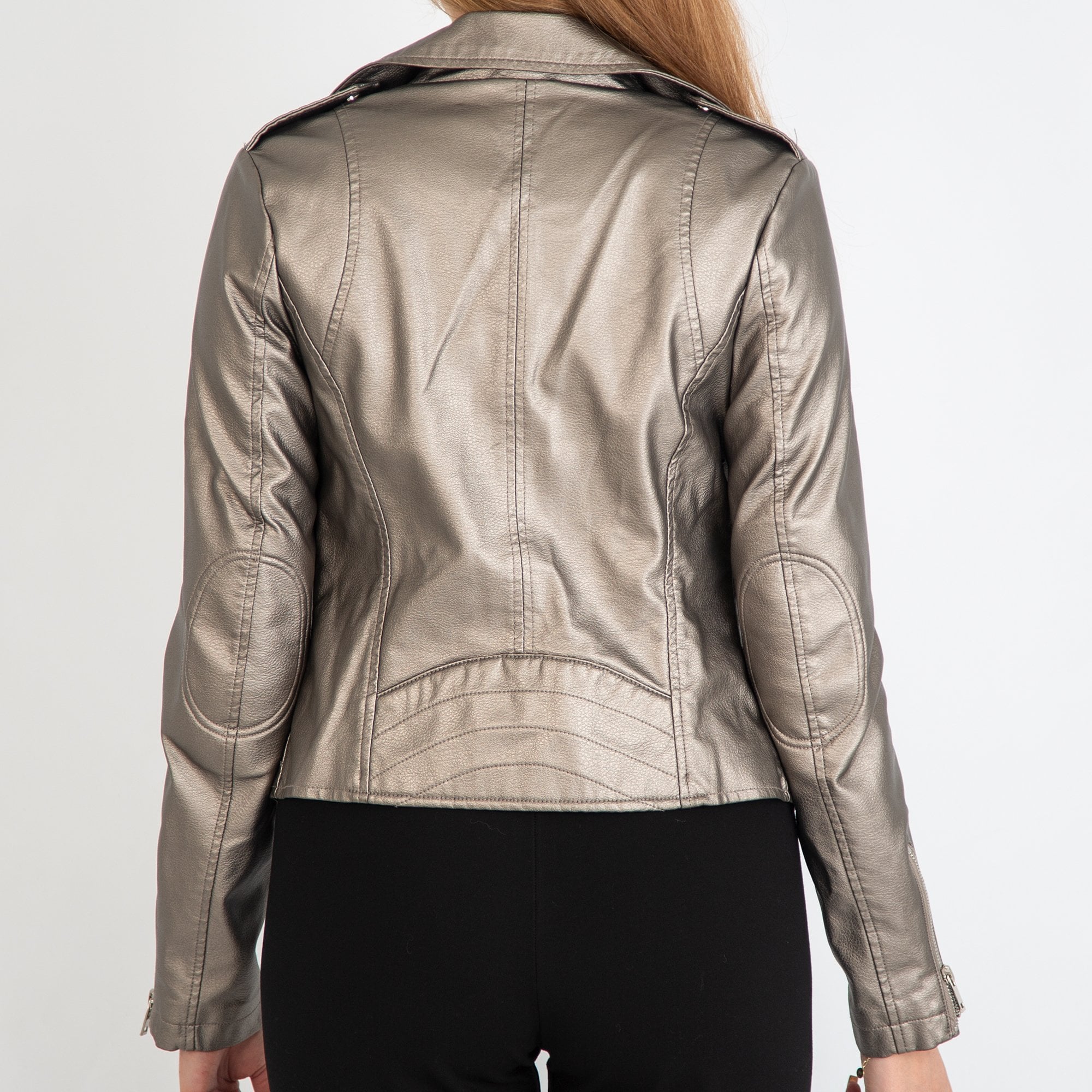 Rino & Pelle Benti Metallic Jacket Bronze