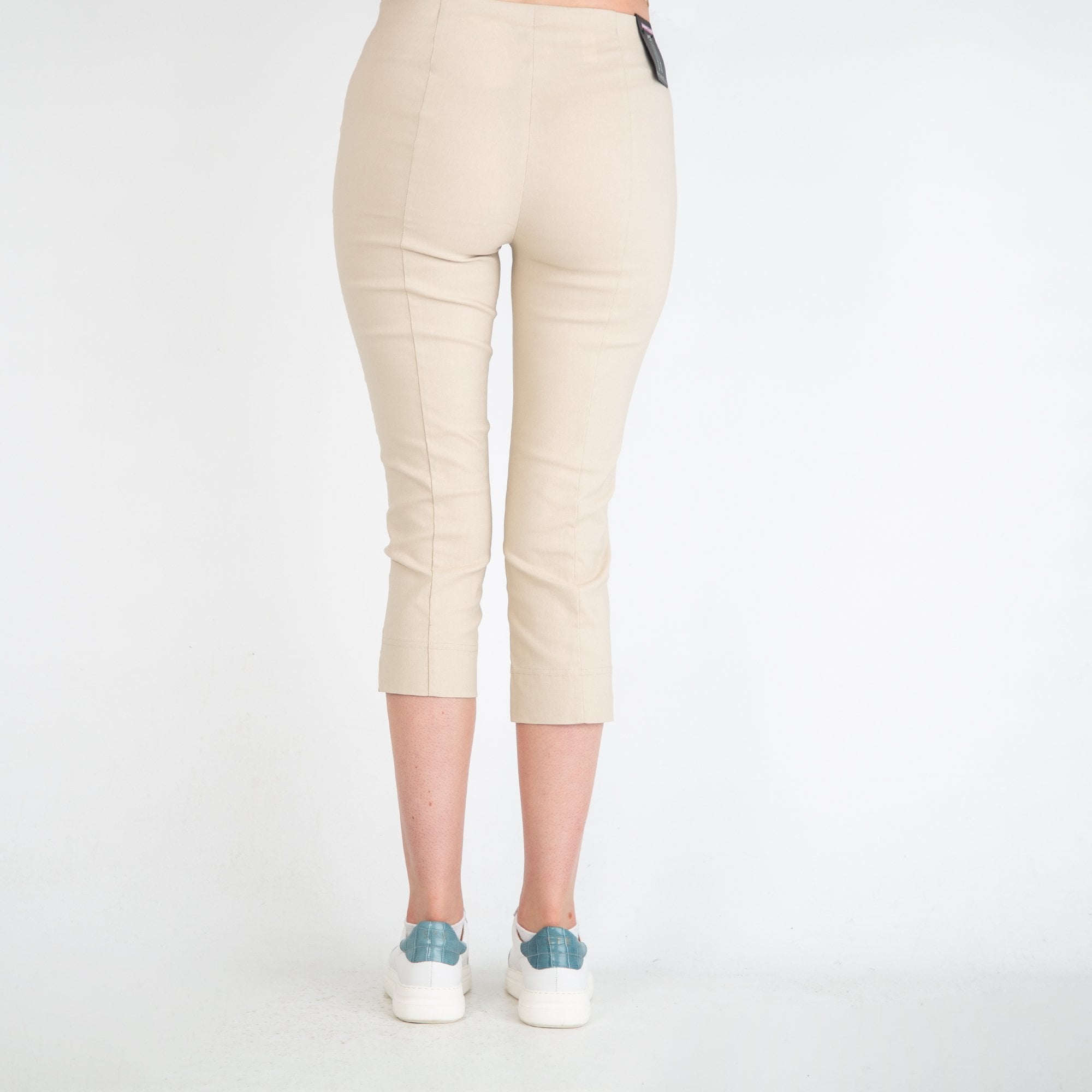 Robell Rose 07 Super Skinny Pull On Trouser 55cm Sand 14