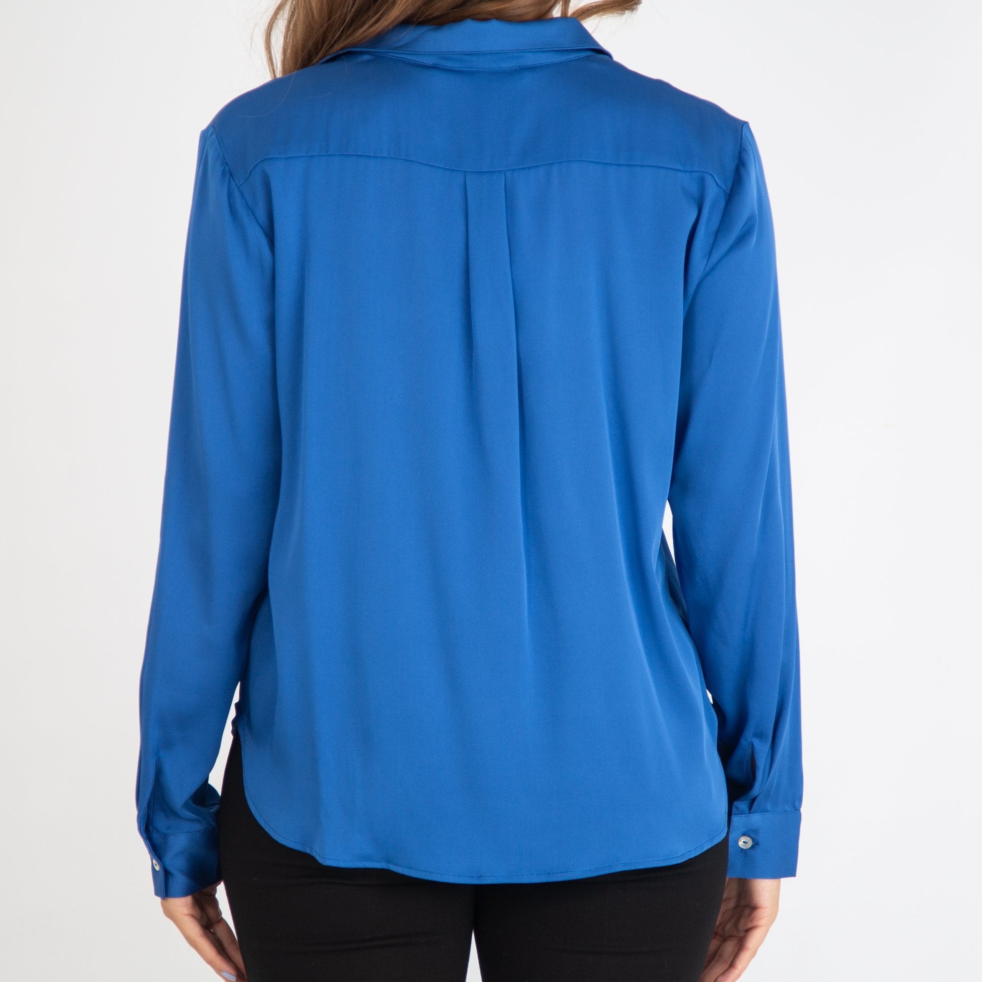 Silk95 Monte Carlo Shirt With Pockets Blue