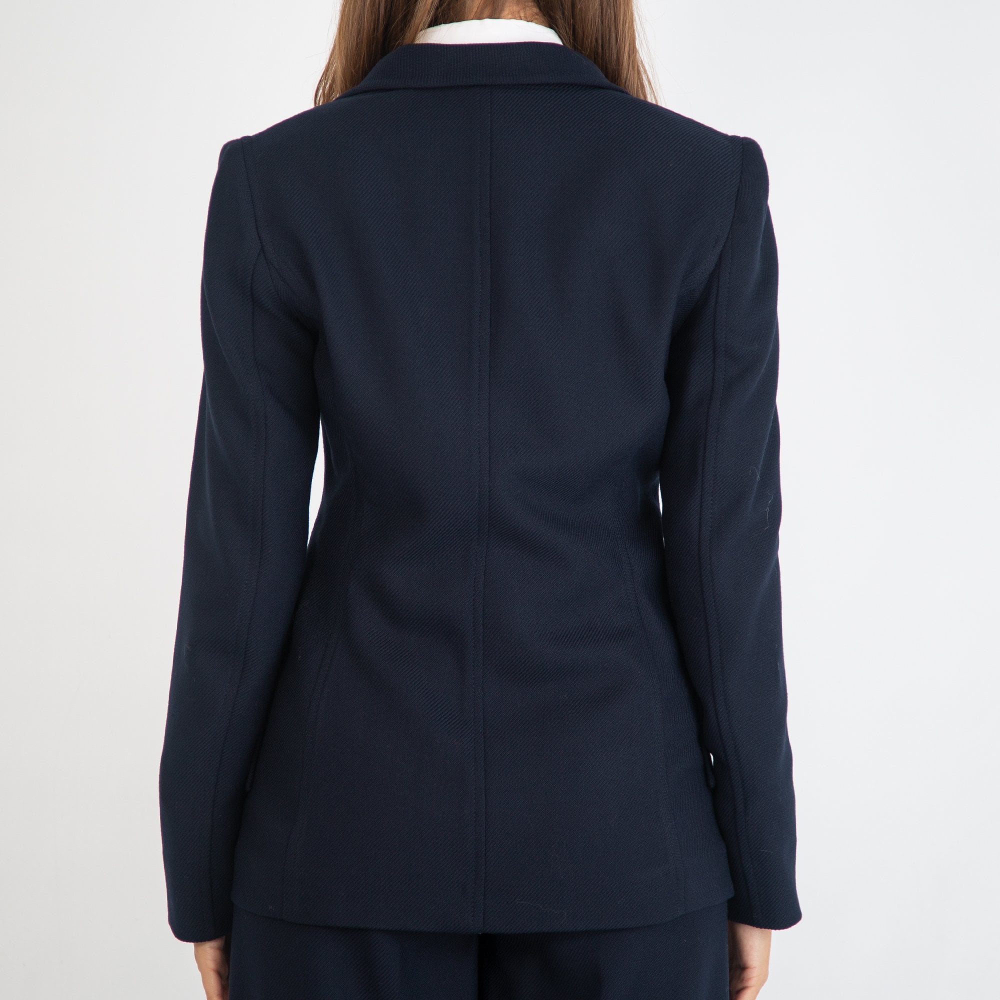 Riani Smart Blazer With 2 Front Pockets Deep Blue