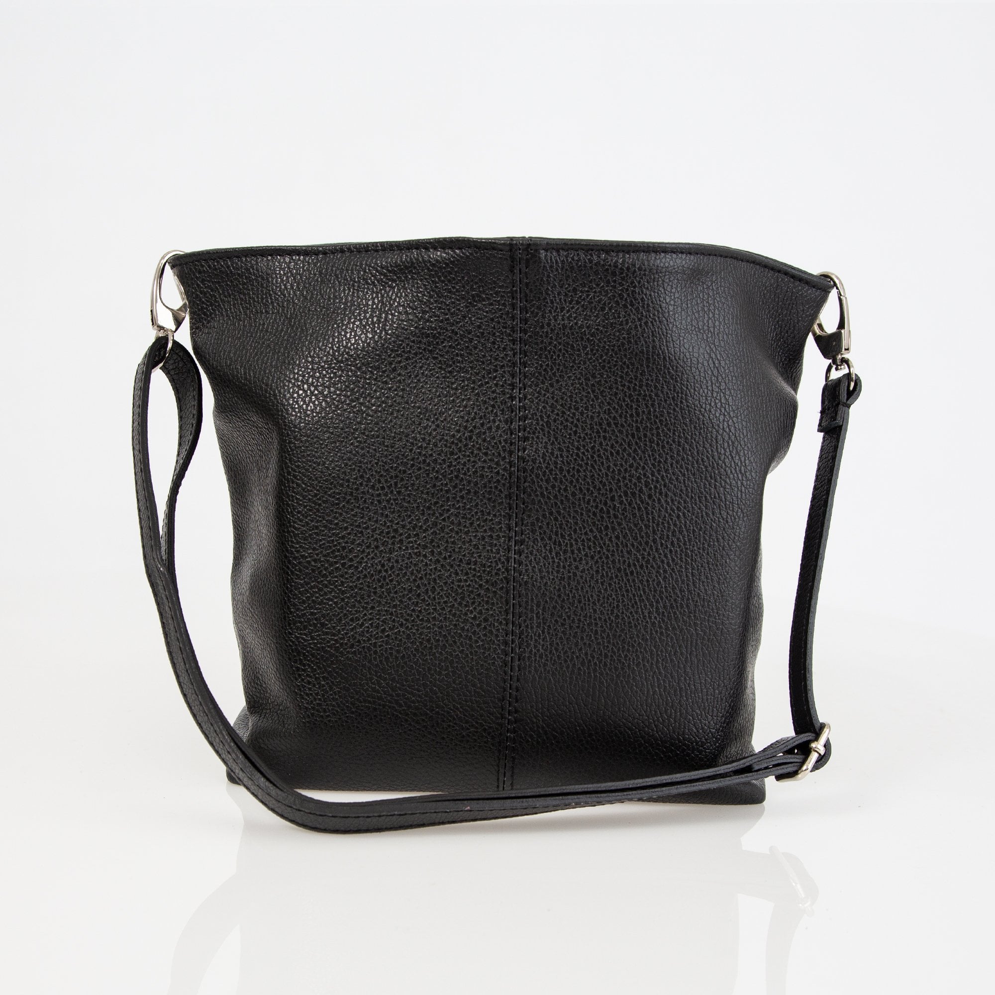 Sister ME Small Bucket Tote With Zip Black