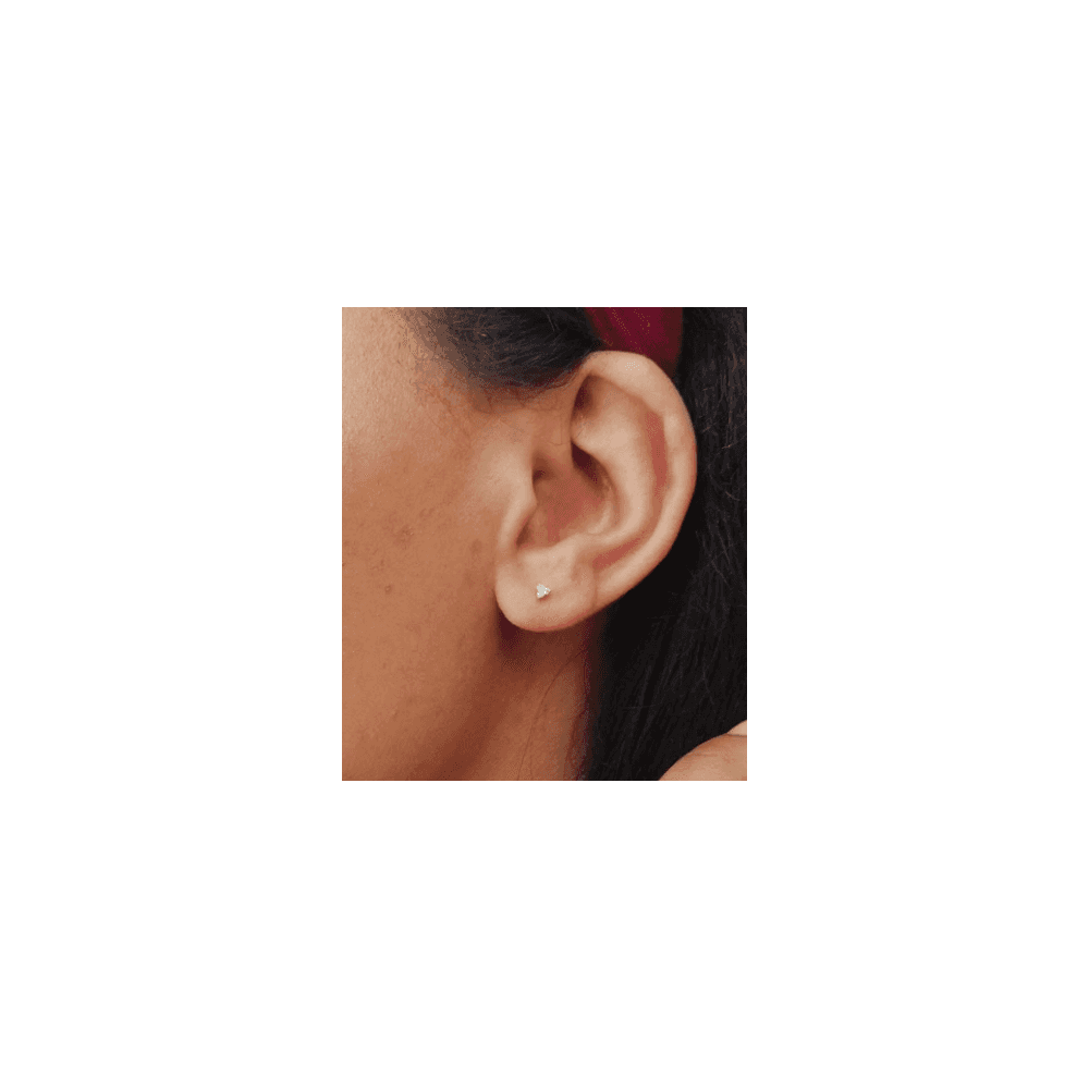 Scream Pretty Sparkling Trinity Set Of Three Earrings Gold