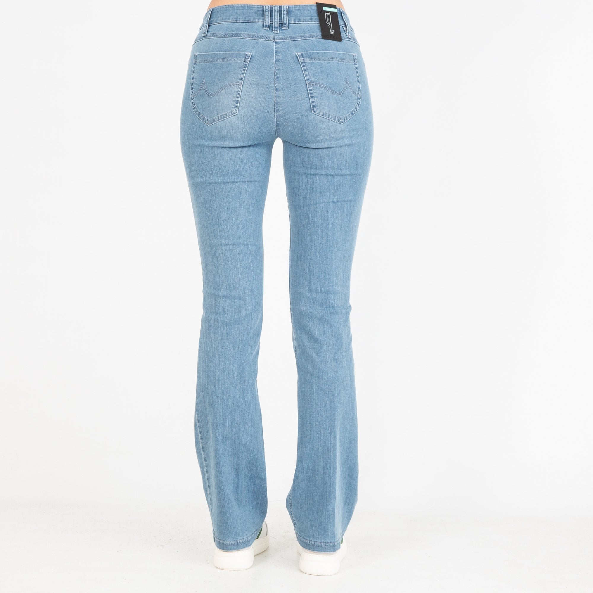Robell Joella Bootcut Denim Stretch Jean Mid Denim 62