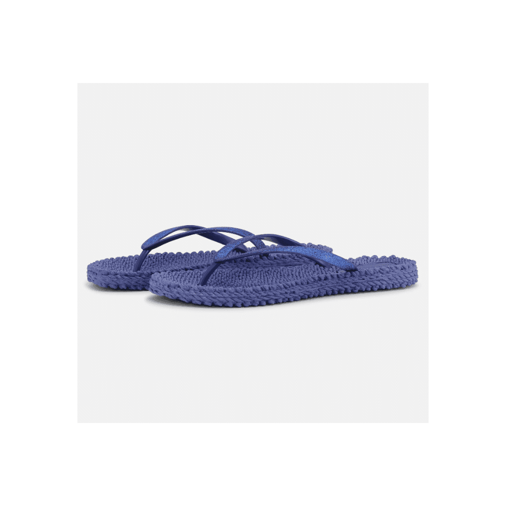 Ilse Jacobsen Cheerful01 Glitter Flip Flops Indigo 674