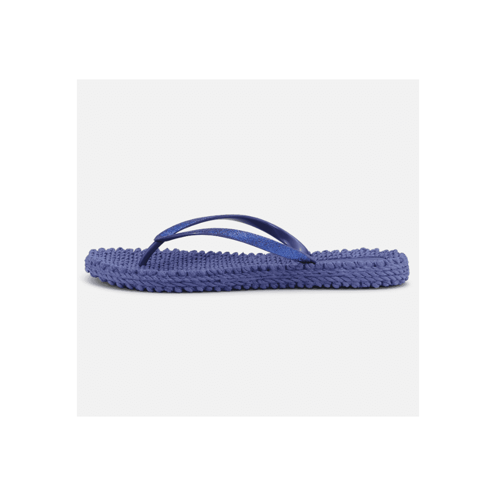Ilse Jacobsen Cheerful01 Glitter Flip Flops Indigo 674
