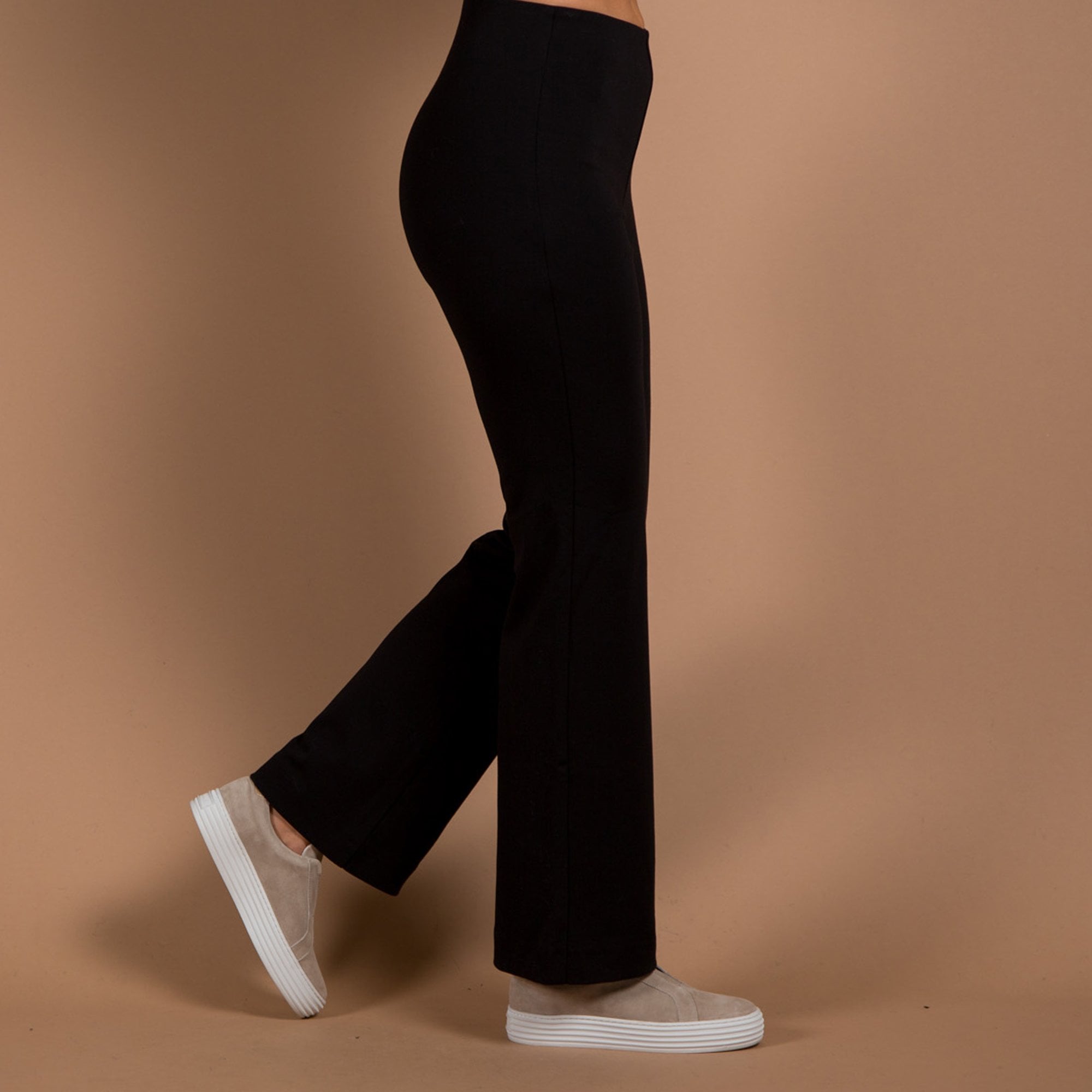 Mac Jersey Fit And Flare Pull On Trouser Black 090 32L