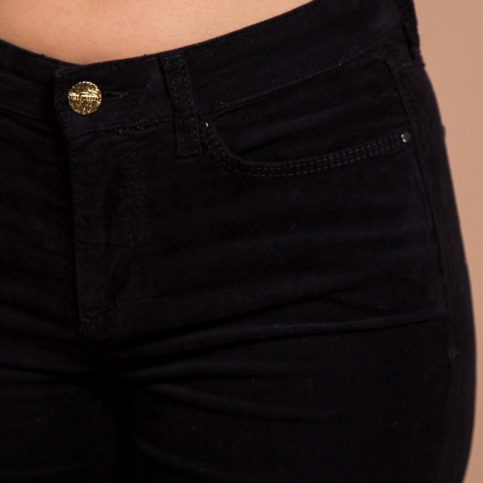 Mac Baby Cord Boot Cut Jean Black 090r 30L