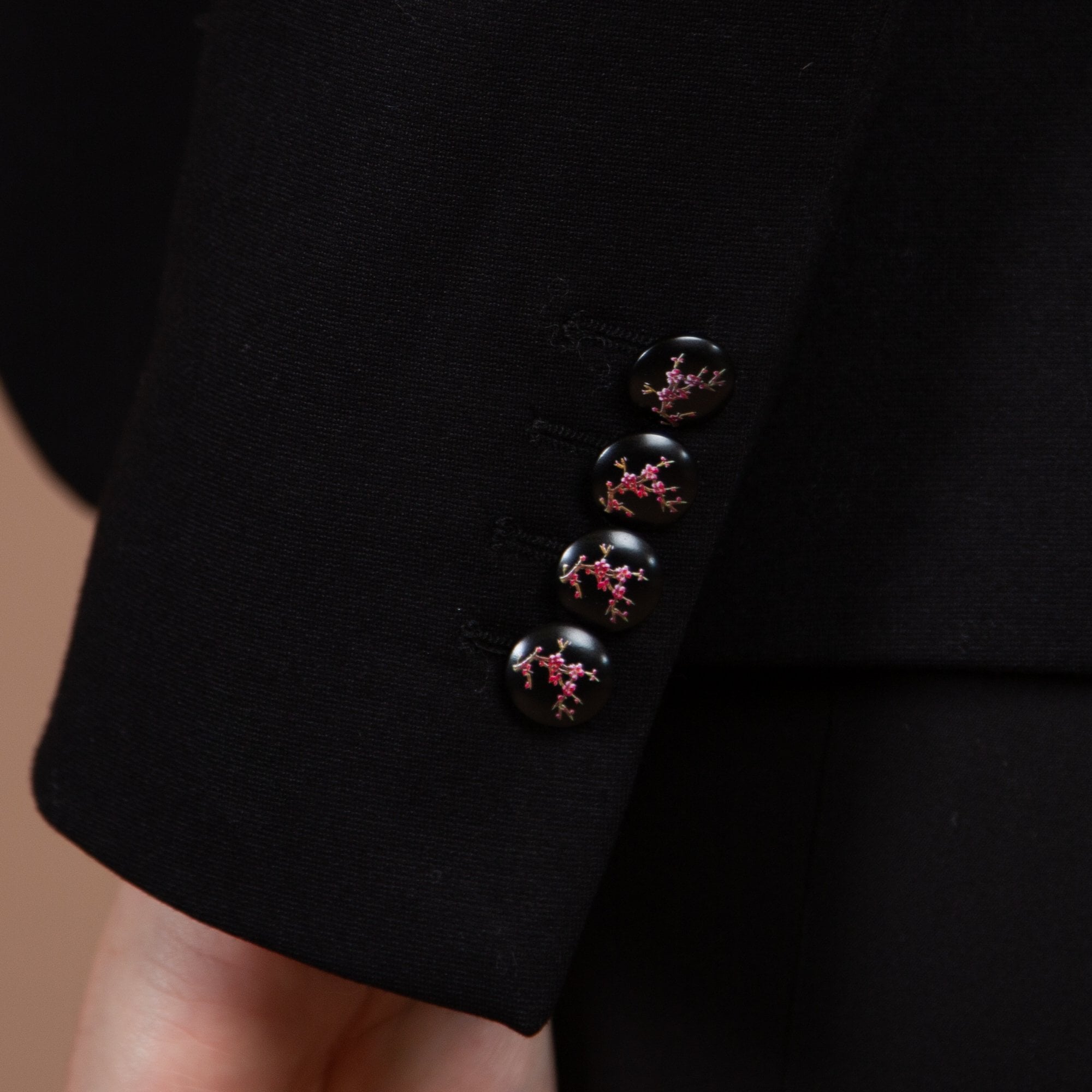 Bariloche Azutan Thick Stretch Jersey Blazer Jacket Black