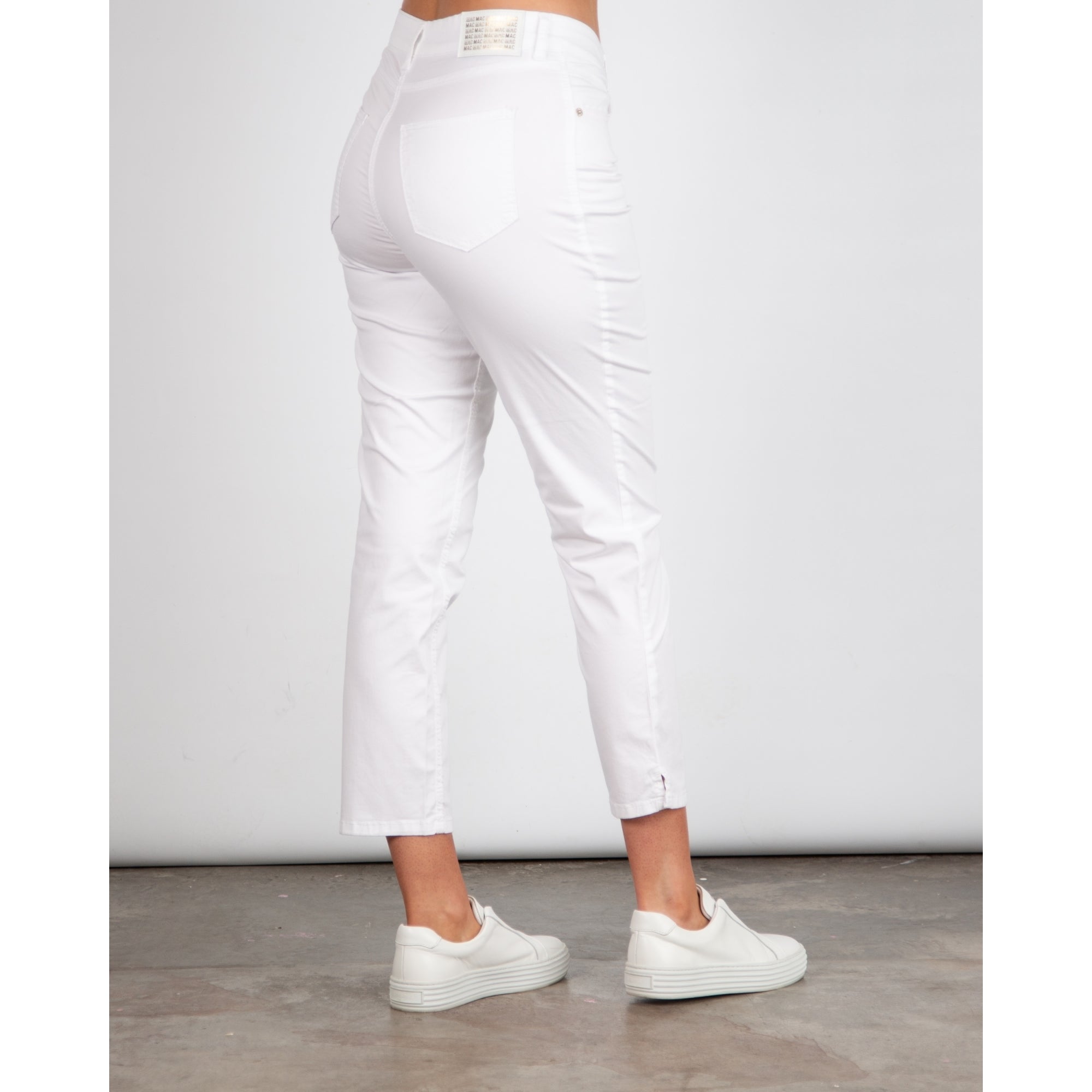 Mac Melanie Curvy Figure Denim Jean White 010 27L