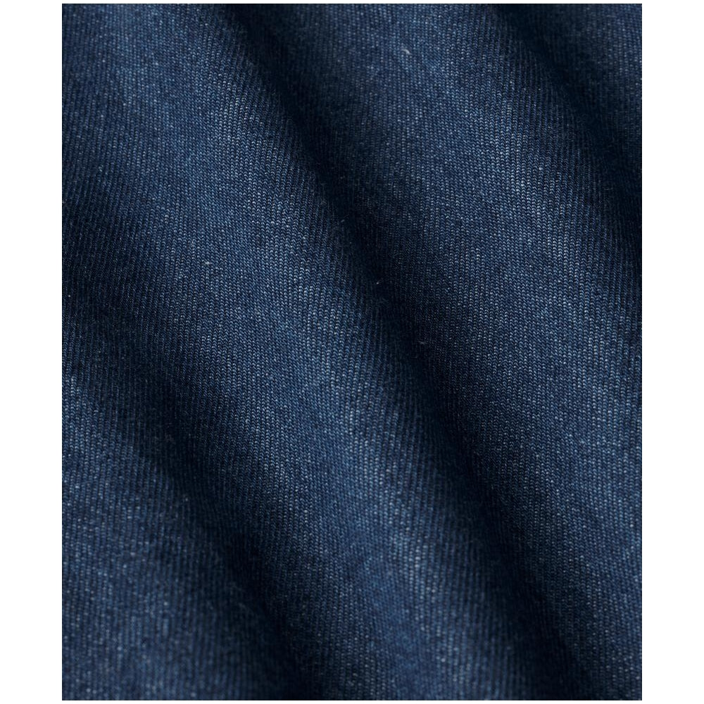 Masai Nisha Split Neck Belted Denim Tunic Dress Dark Denim