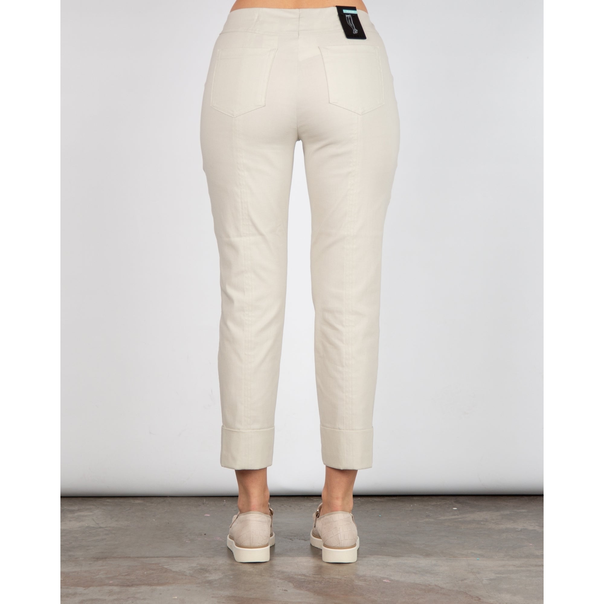 Robell Bella 09 With Turn Up Pull On Pant Stone 11