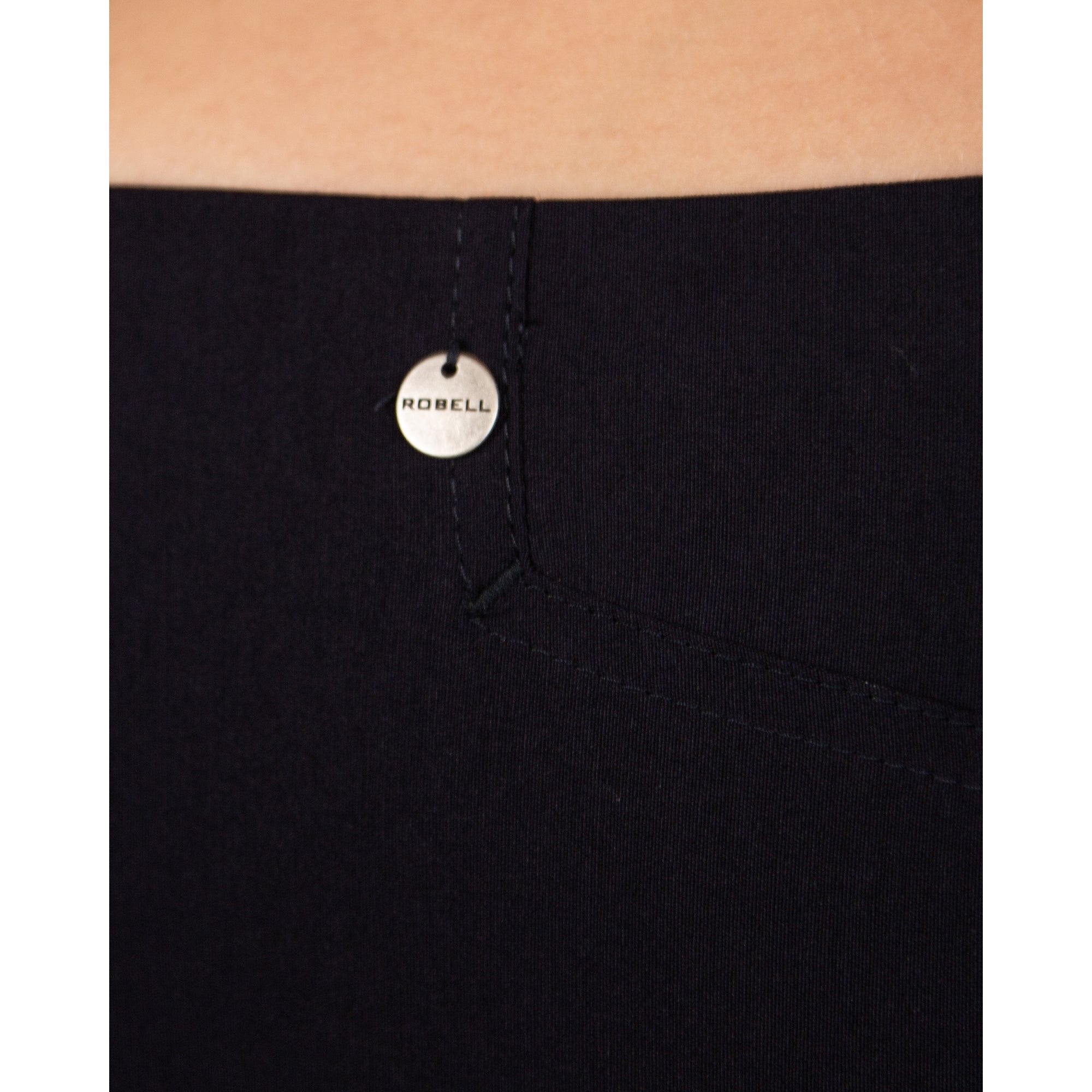 Robell Rose 09 68Cm Leg 7/8Th Pant Narrow Fit Navy