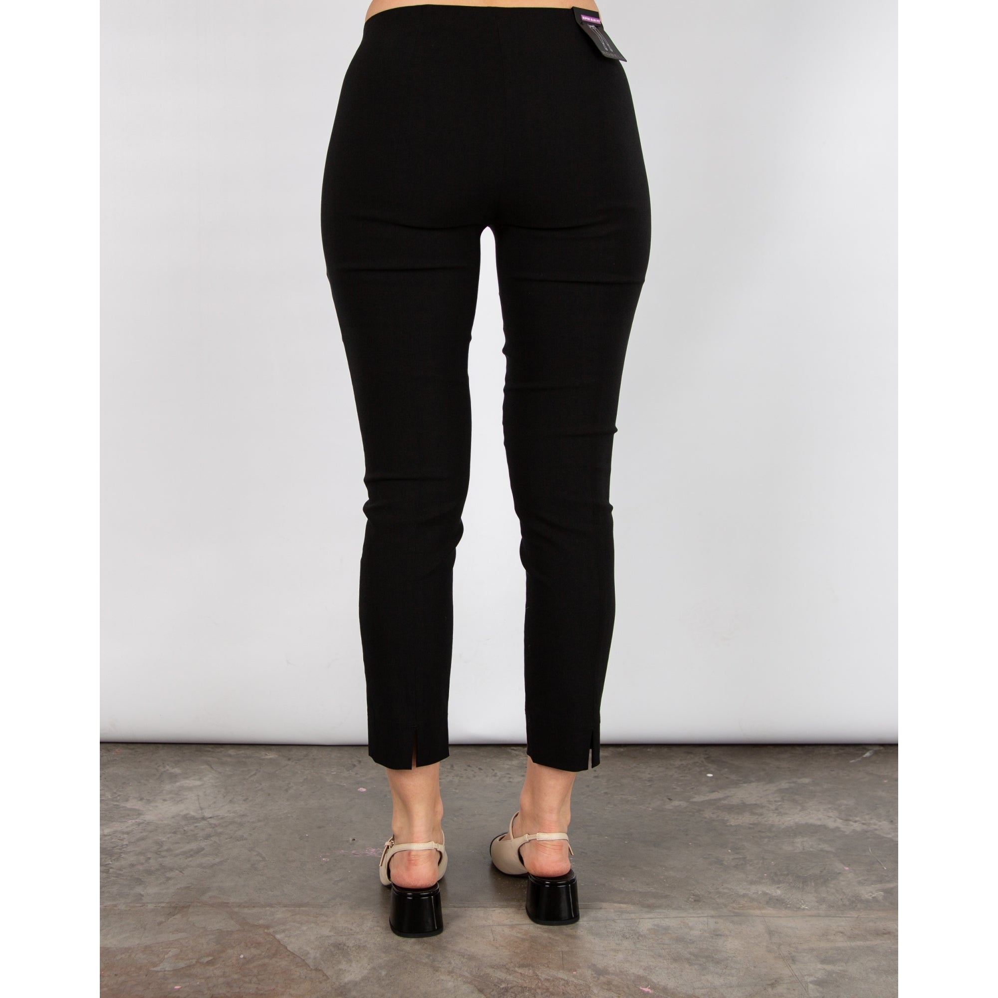 Robell Rose 09 68Cm Leg 7/8Th Pant Narrow Fit Black