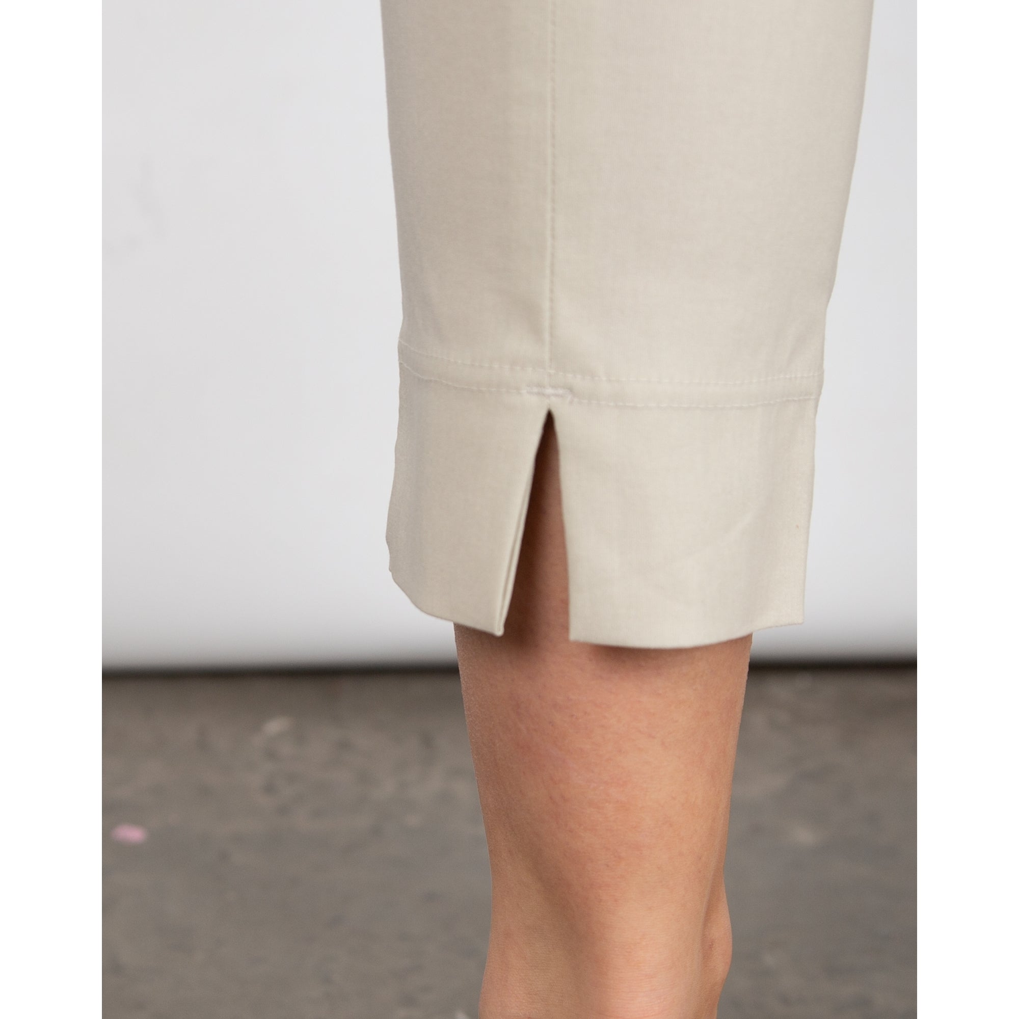 Robell Rose 09 68Cm Leg 7/8Th Pant Narrow Fit Stone 11