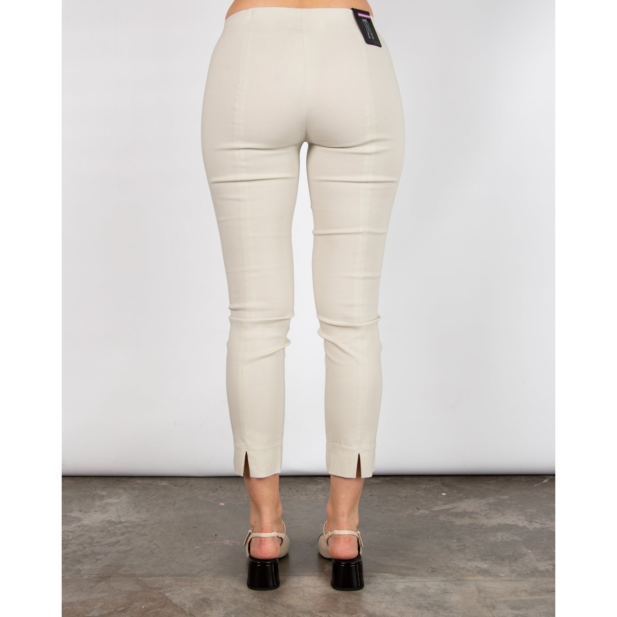 Robell Rose 09 68Cm Leg 7/8Th Pant Narrow Fit Stone 11