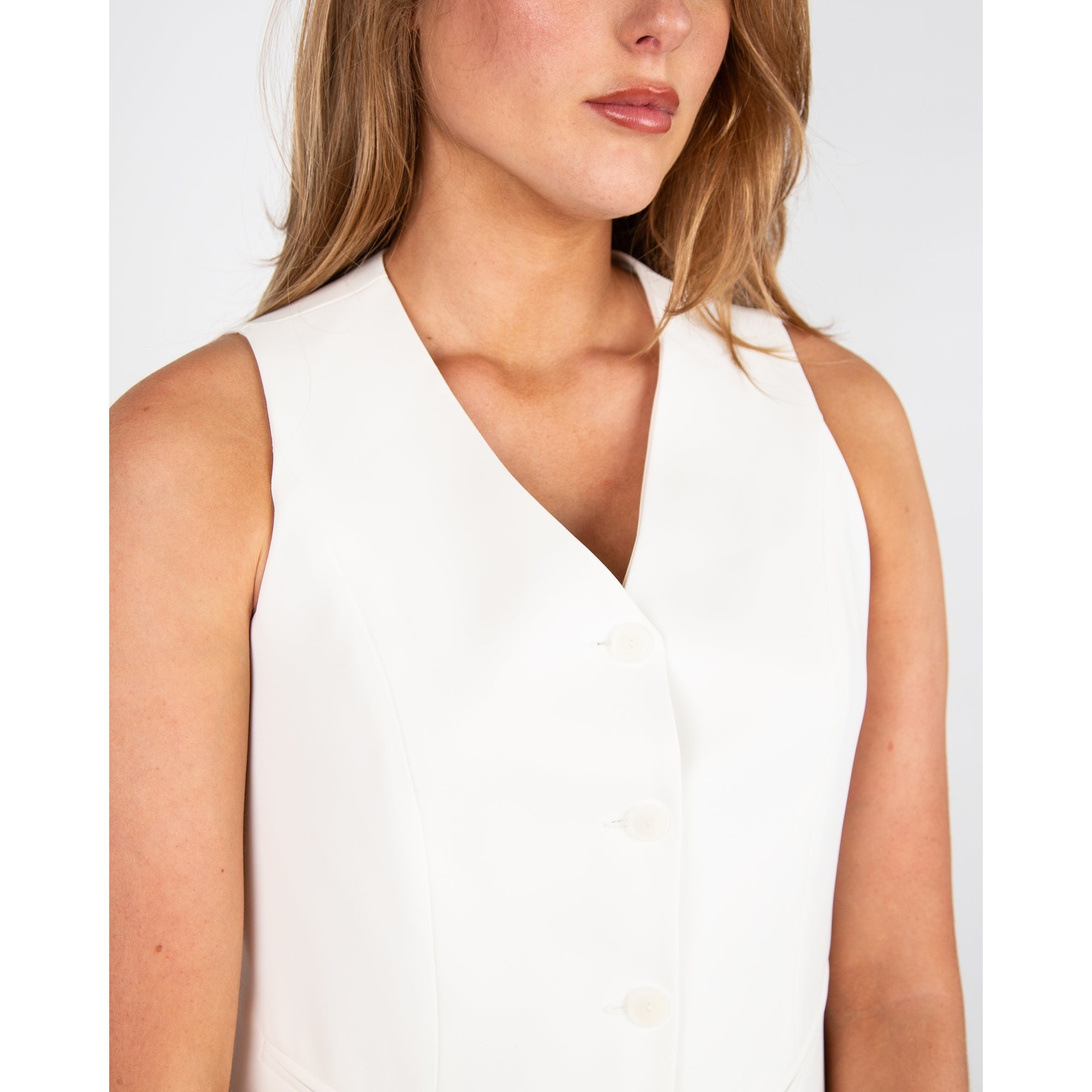 Bariloche Gastor Waistcoat Off White