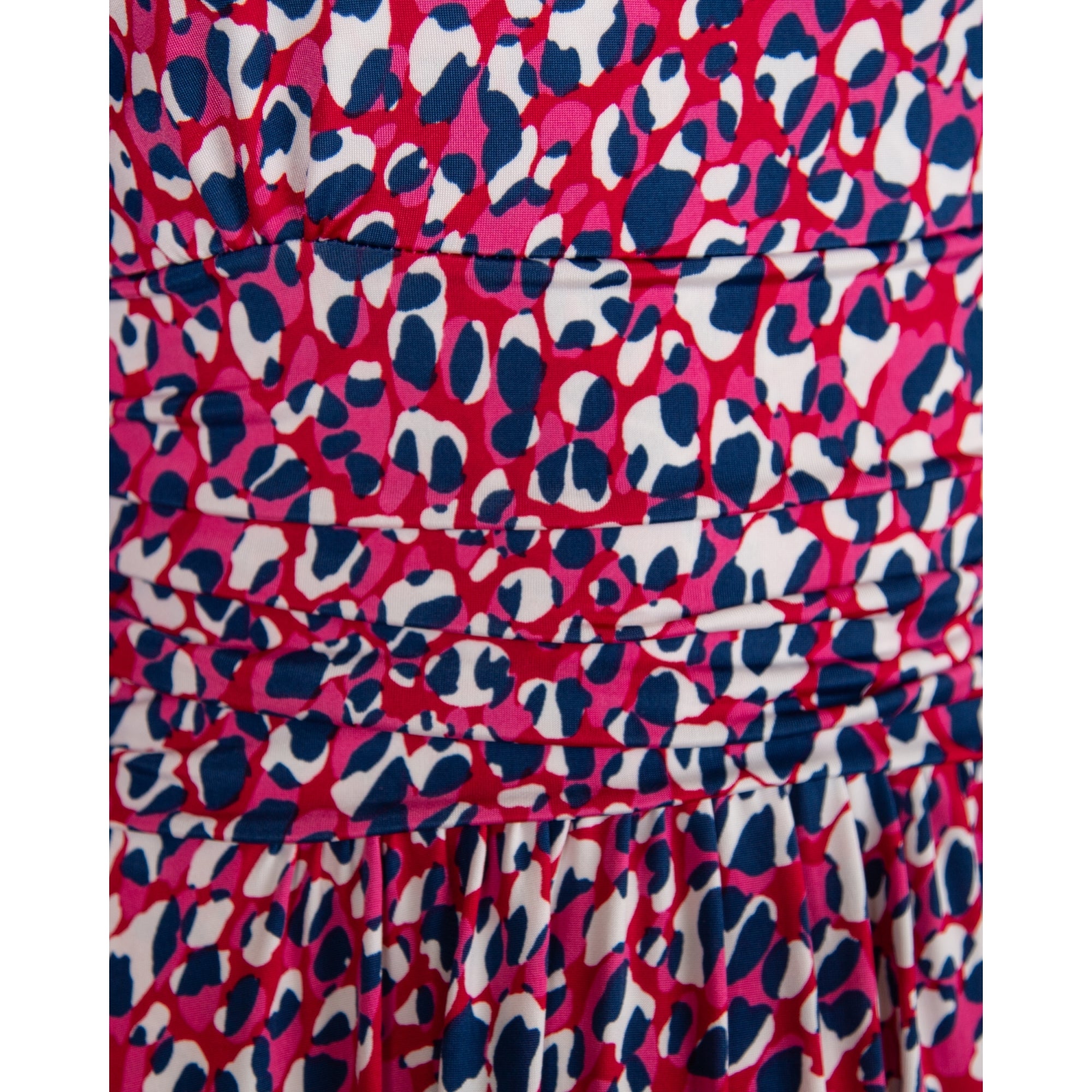 Onjenu Esme Midi Dress Medsea Pink/blue/multi