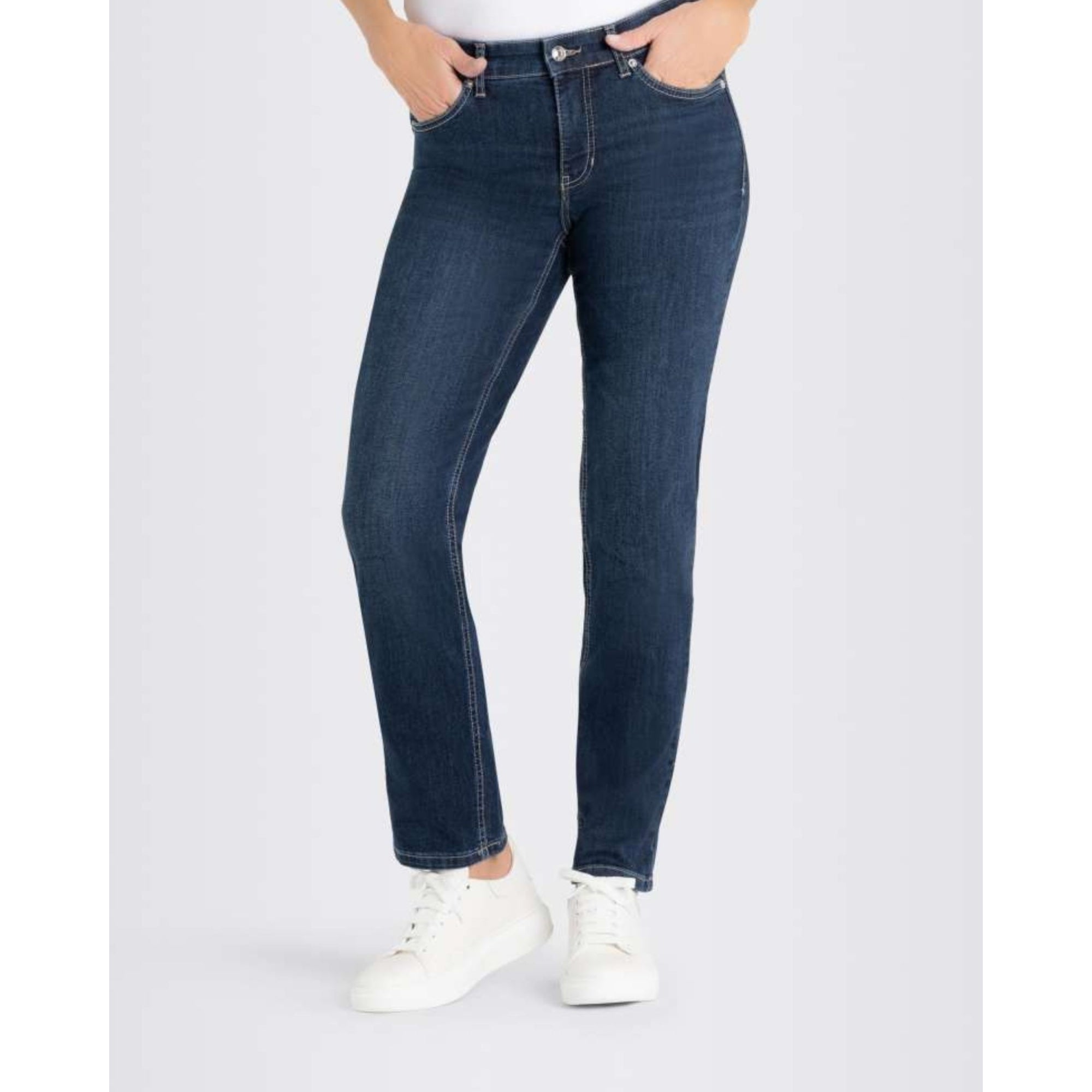 Mac Melanie Feminine Fit Denim Jean Dark Denim D845 28L