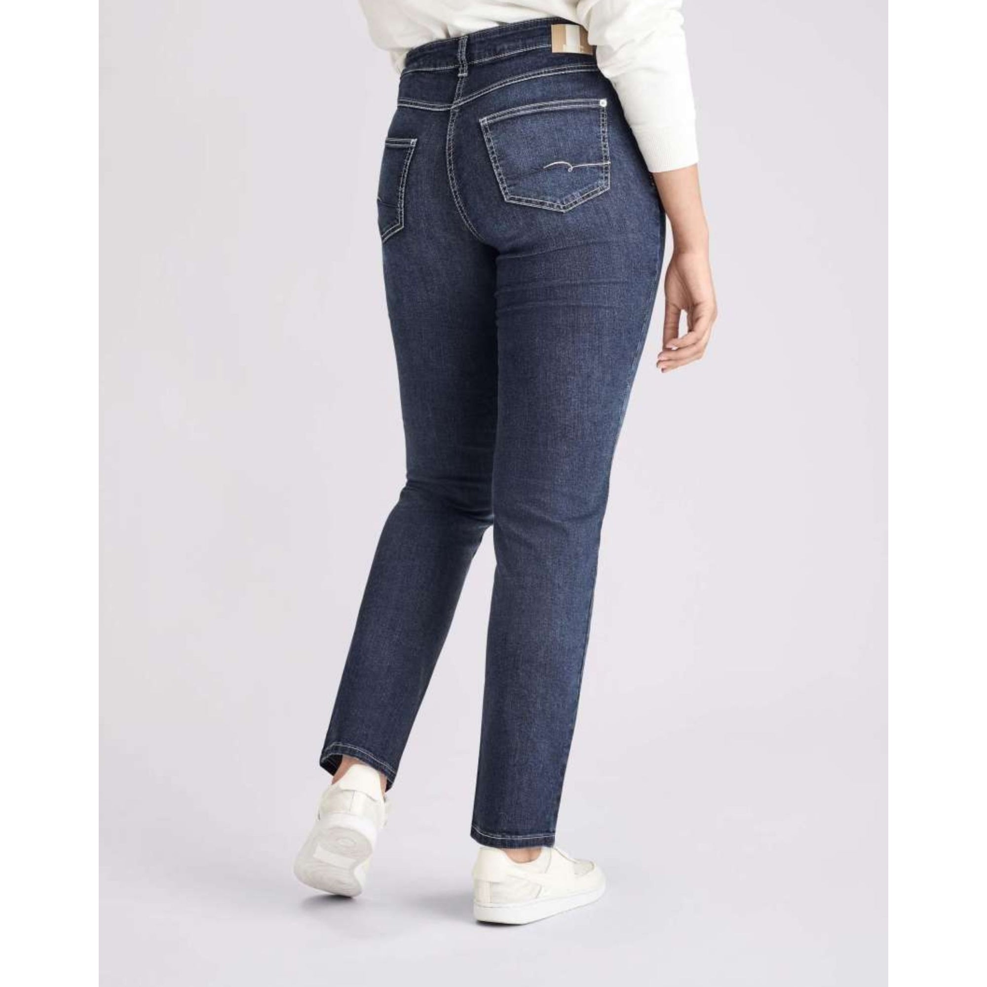 Mac Melanie Feminine Fit Denim Jean Dark Denim D845 28L