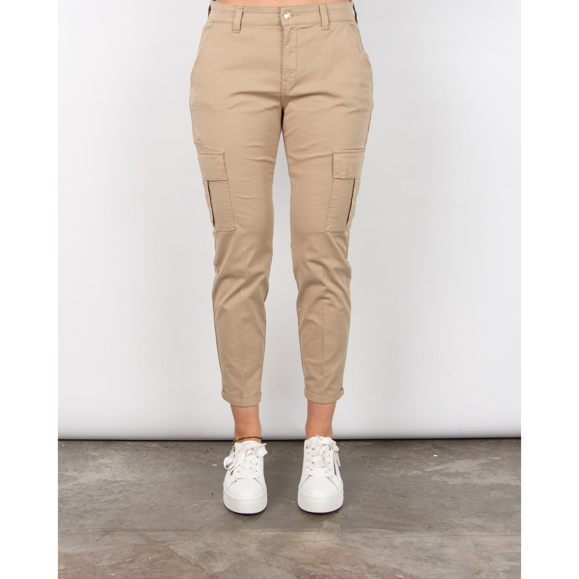 Mac Soft Feel Rich Cargos With Pockets Golden Terra 257r OL