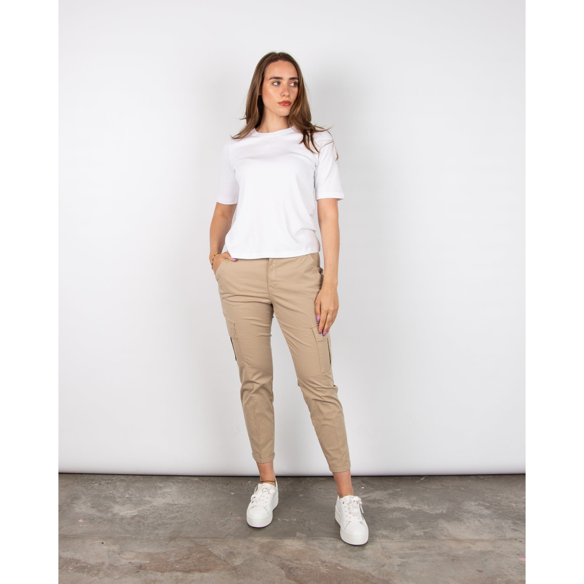 Mac Soft Feel Rich Cargos With Pockets Golden Terra 257r OL