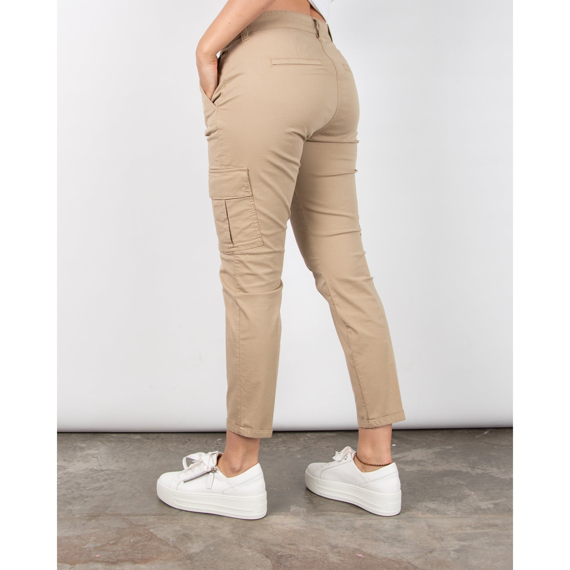 Mac Soft Feel Rich Cargos With Pockets Golden Terra 257r OL