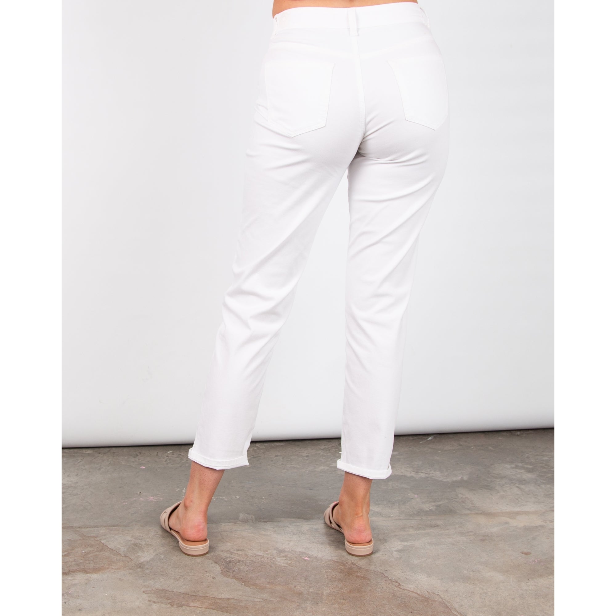 Marc Cain Raipur Slim Fit Cotton Stretch Jean White