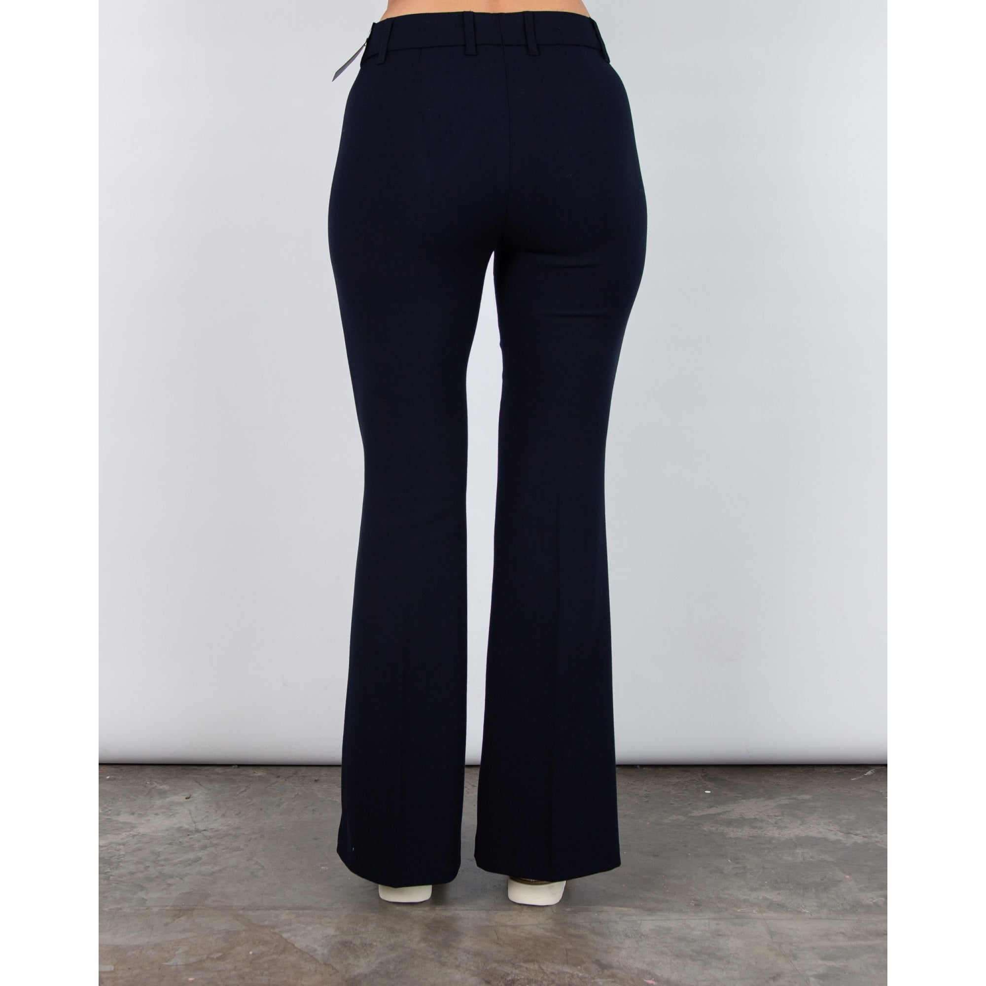 Robell Joella Smart Split Front Stretch Trouser Navy 69