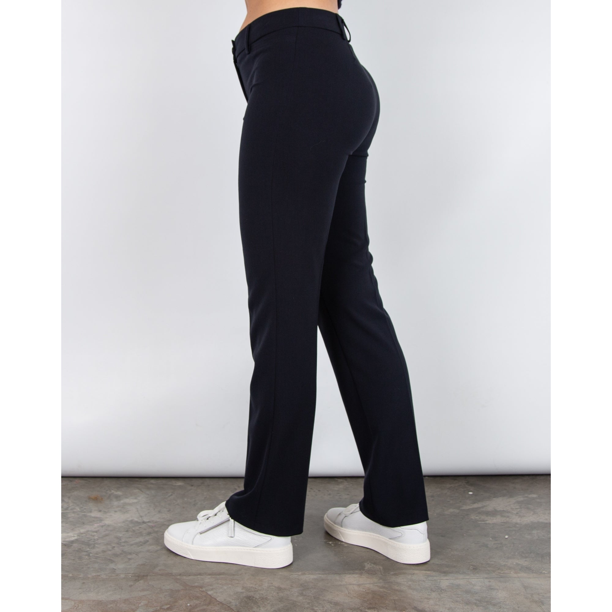 Robell Sissi Smart Classic Zip Front Trouser Navy 69