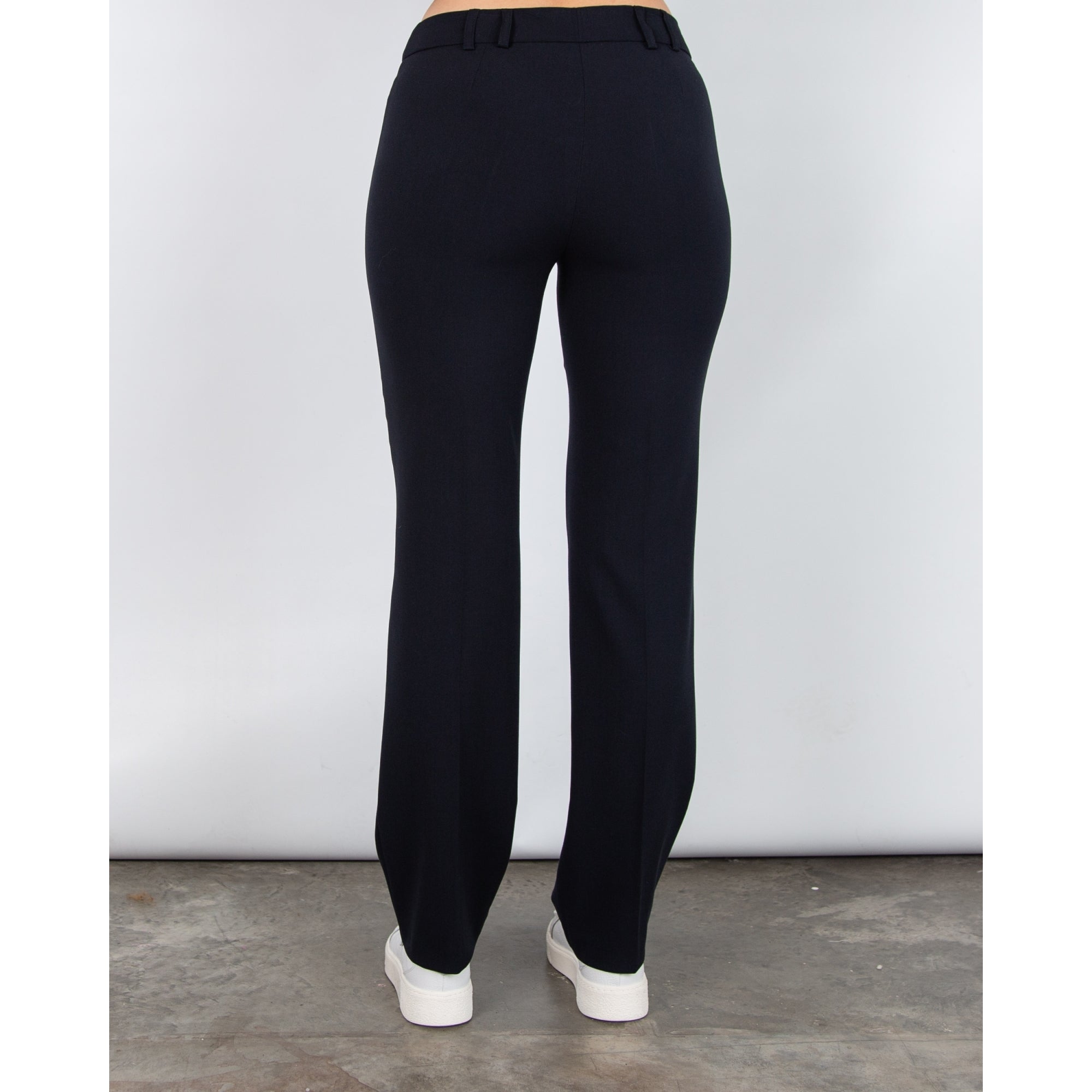 Robell Sissi Smart Classic Zip Front Trouser Navy 69