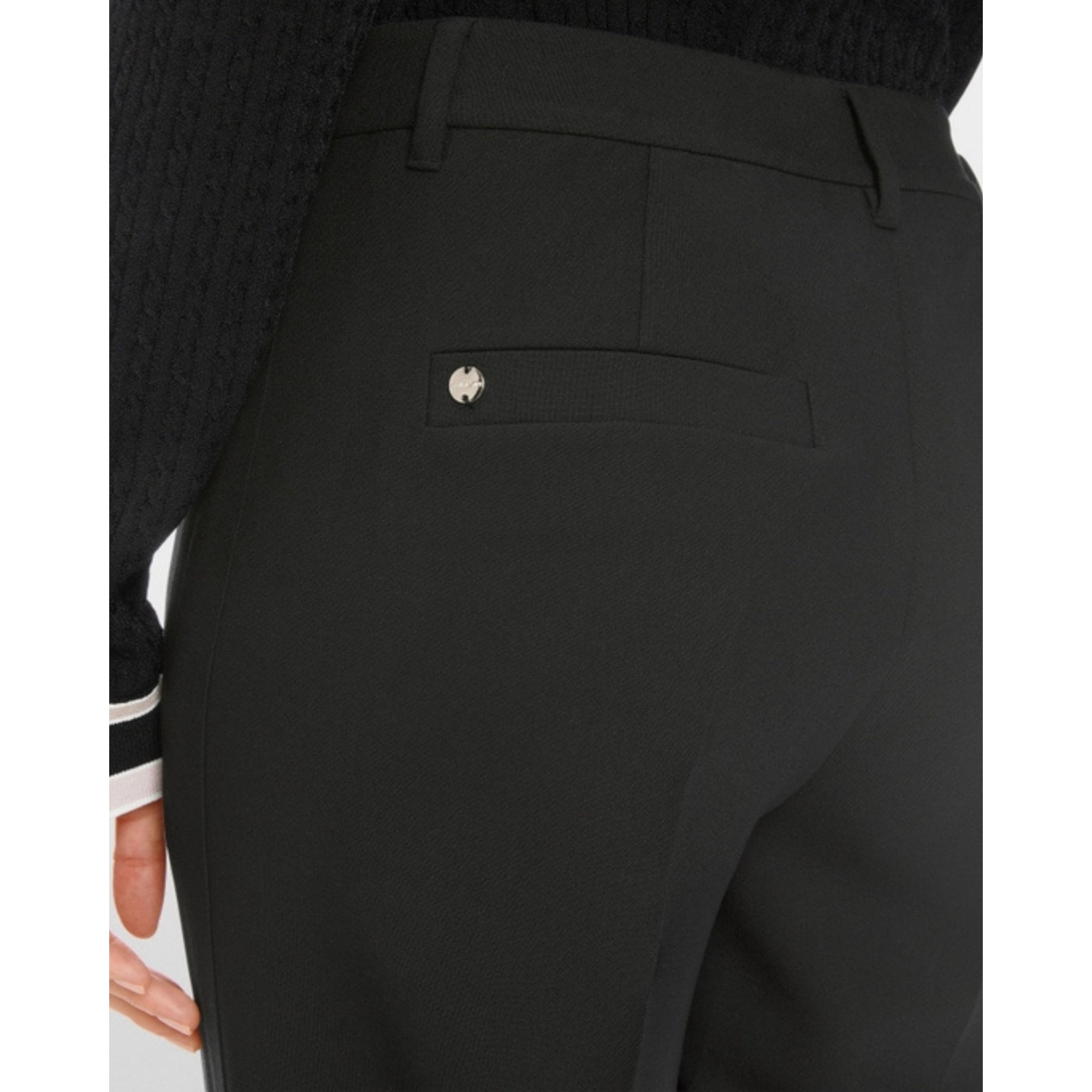 Marc Cain Smart Classic 7/8 Narrow Trouser Black