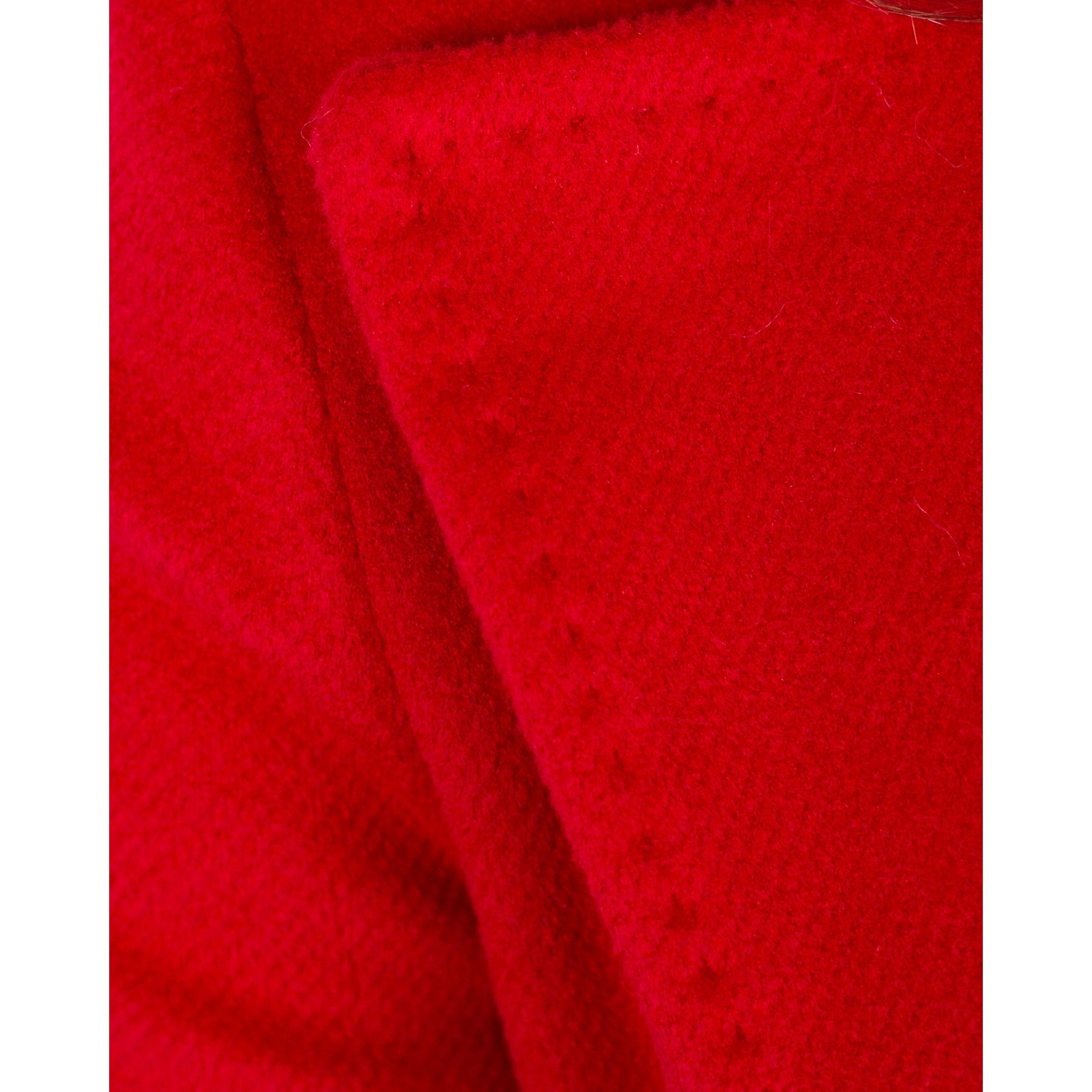 Bariloche Nora B Belted Patch Pocket Coat Red