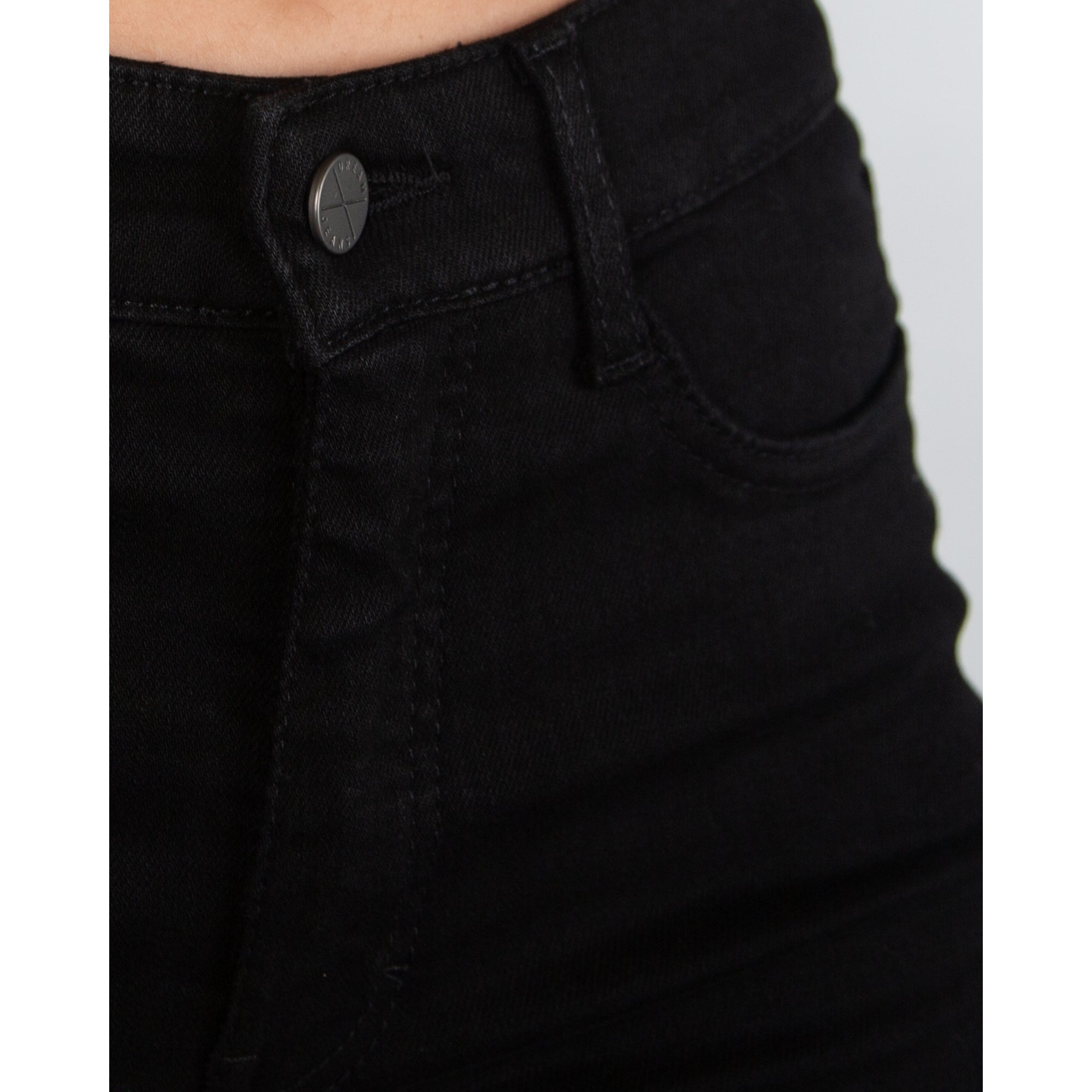 Mac Dream Wide Leg Flared Denim Jean Black D999 32L