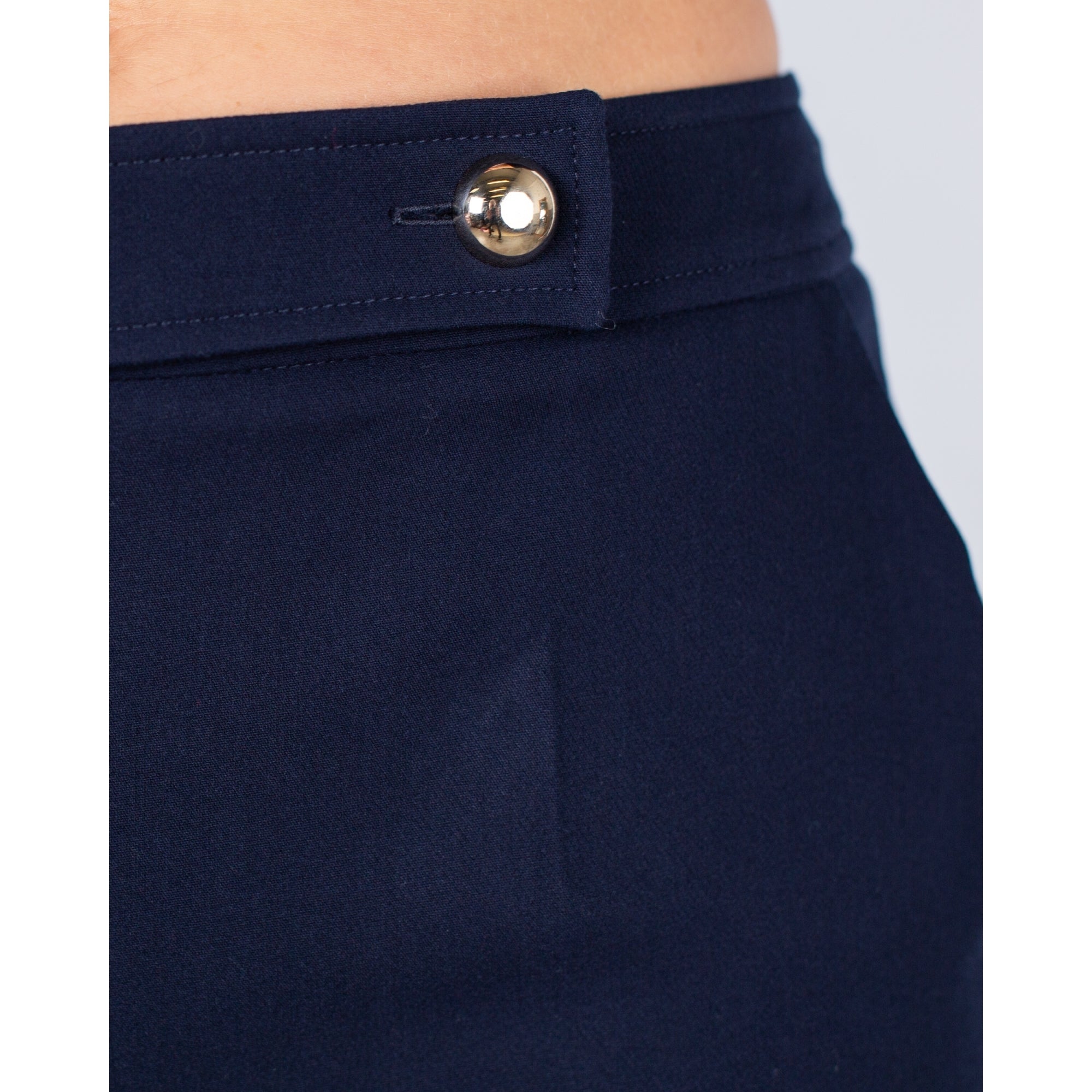 Marella Emme Procida Classic Kick Flare Smart Trouser Navy