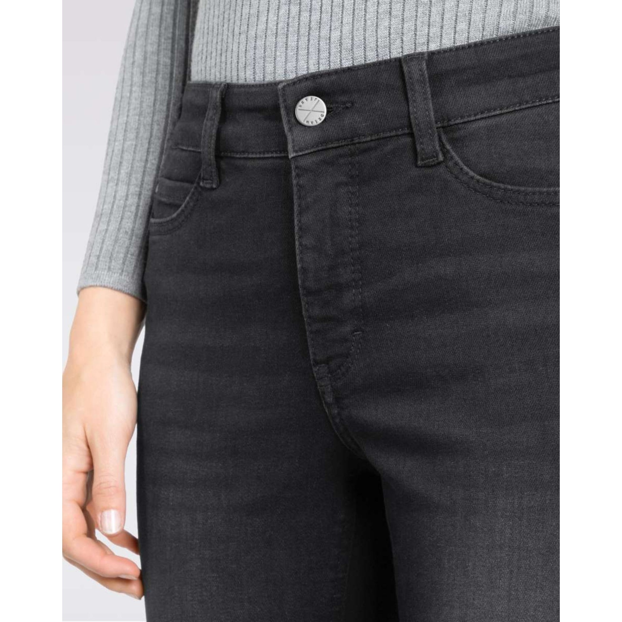 Mac Dream Bootcut Denim Jean Black Washed D988 34L