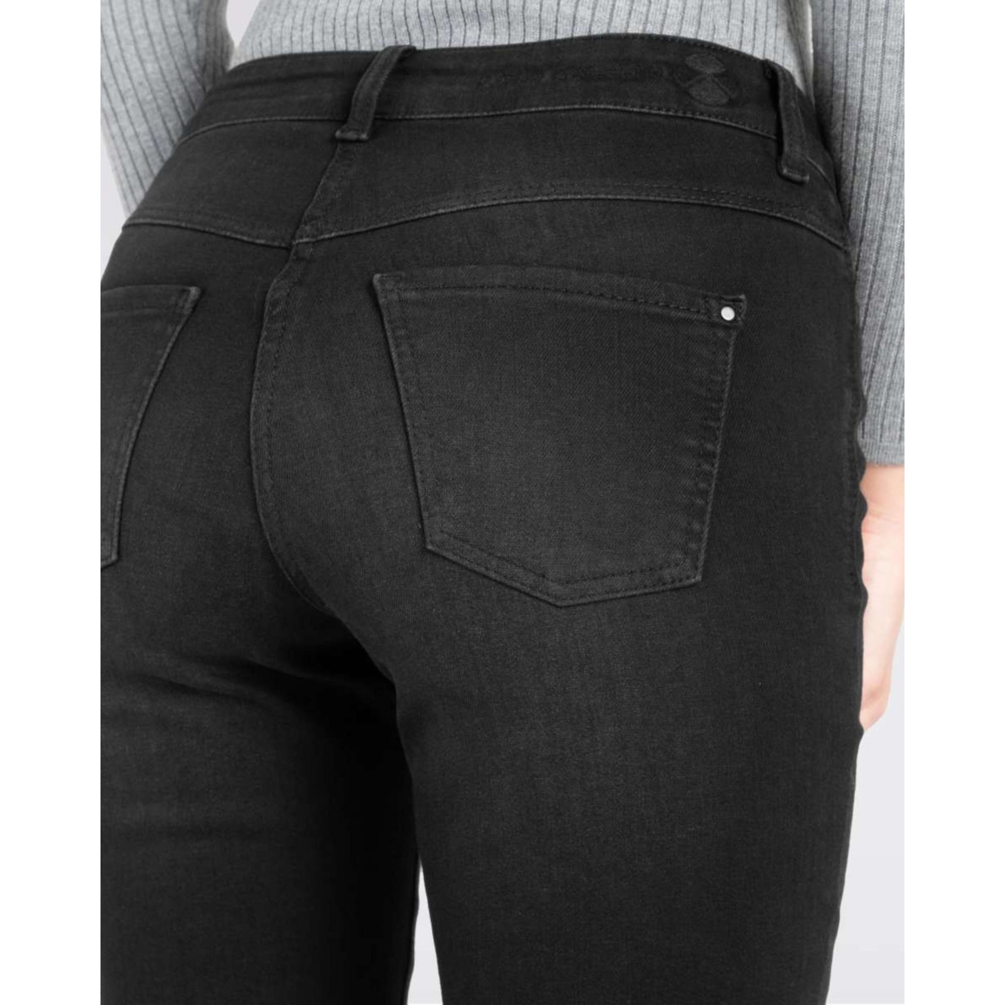 Mac Dream Bootcut Denim Jean Black Washed D988 32L