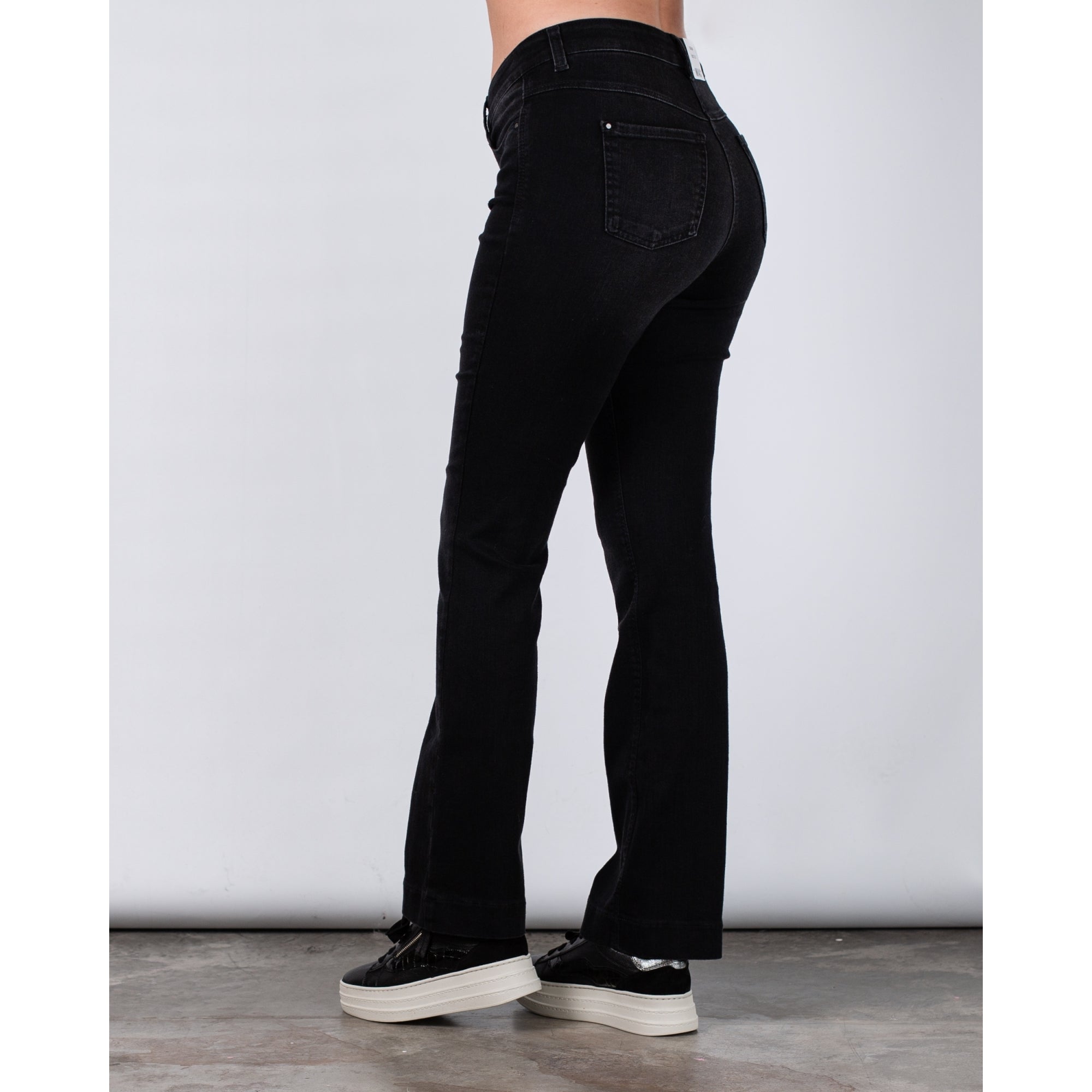 Mac Dream Bootcut Denim Jean Black Washed D988 32L