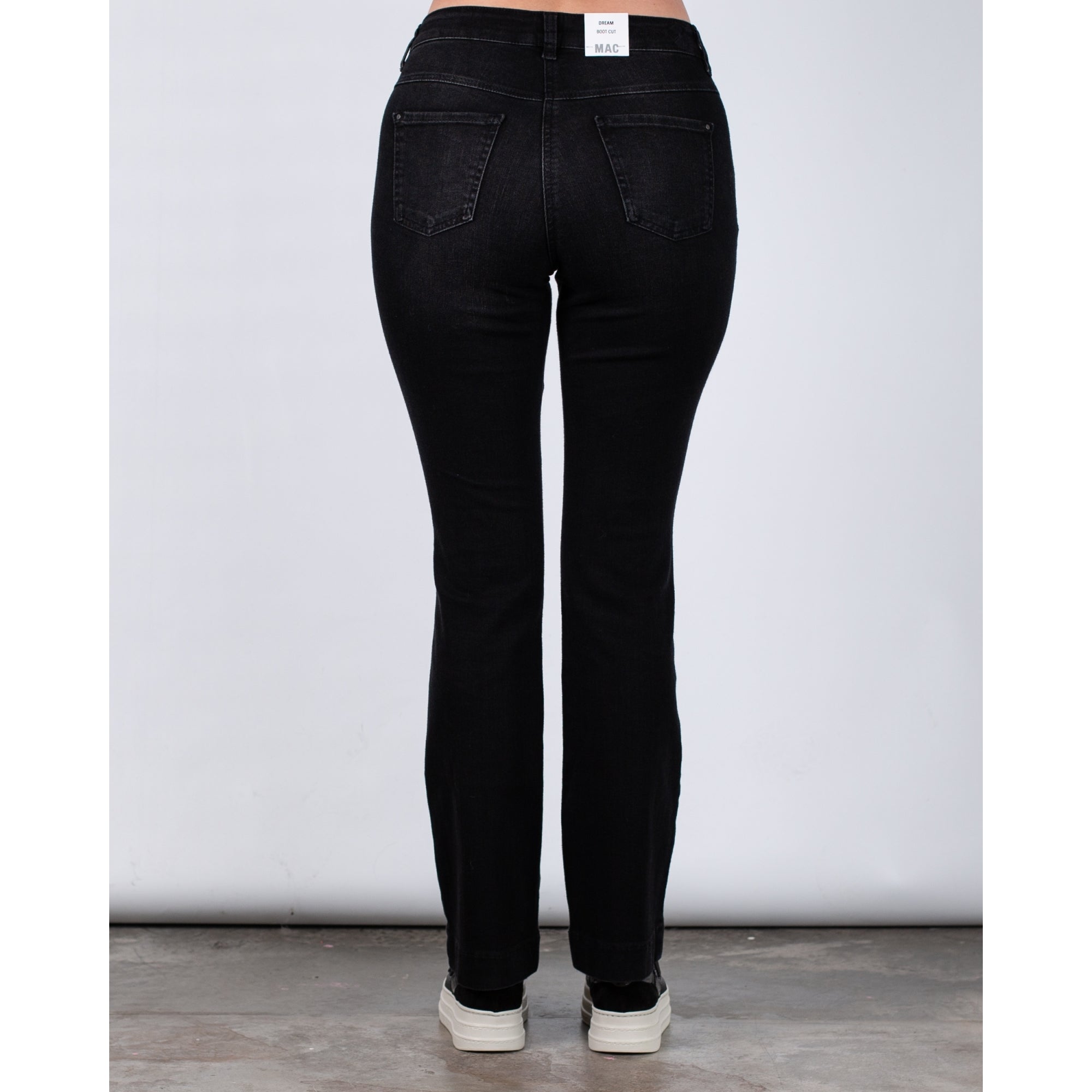 Mac Dream Bootcut Denim Jean Black Washed D988 32L