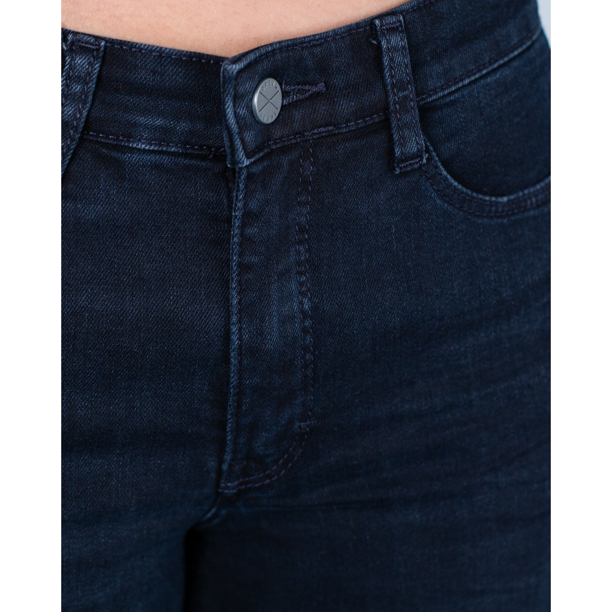 Mac Dream Wide Leg Flared Jean Midnight Blue D858 32L