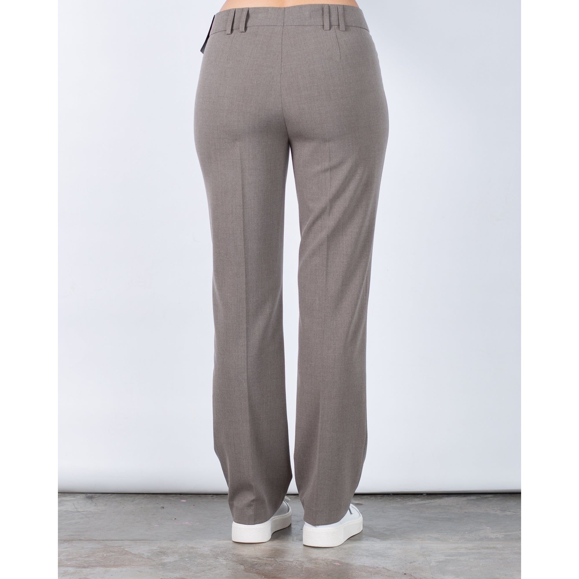 Robell Sissi Smart Classic Zip Front Trouser Taupe 1139