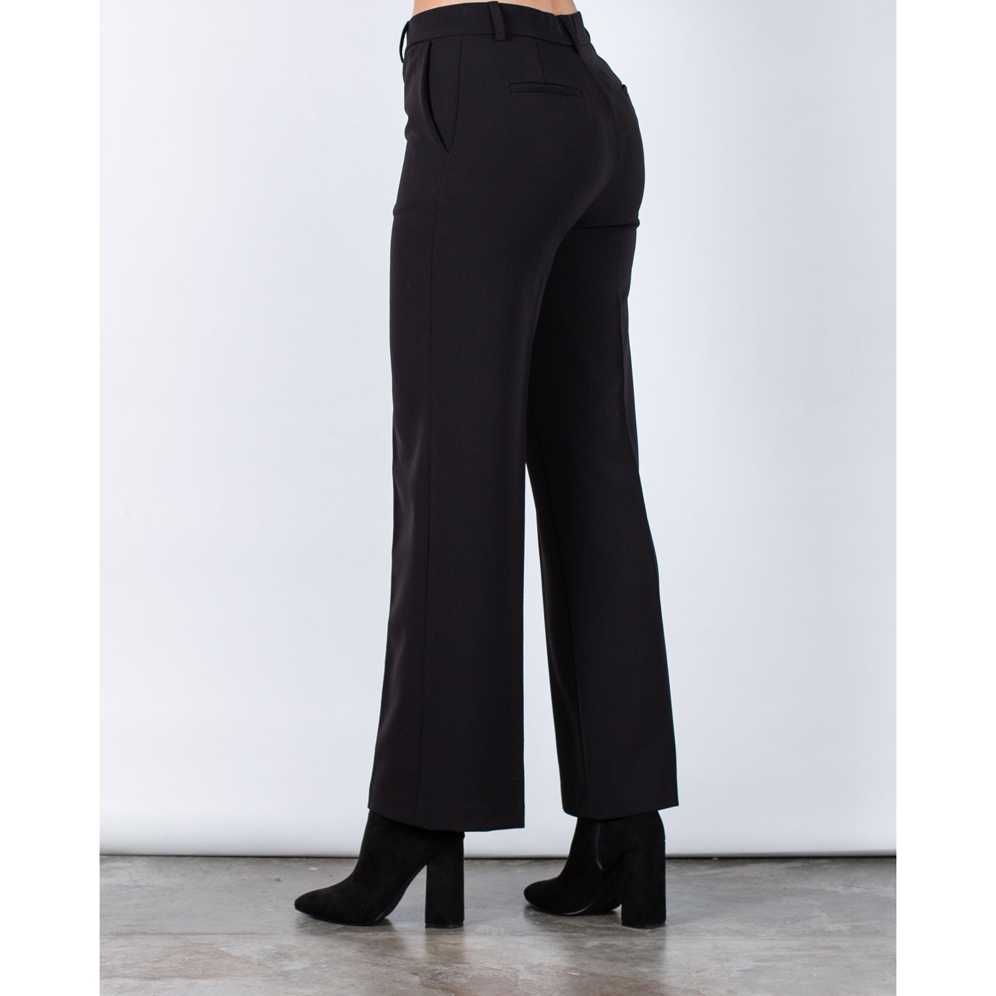 Bariloche Lena Tailored Smart Trouser Black