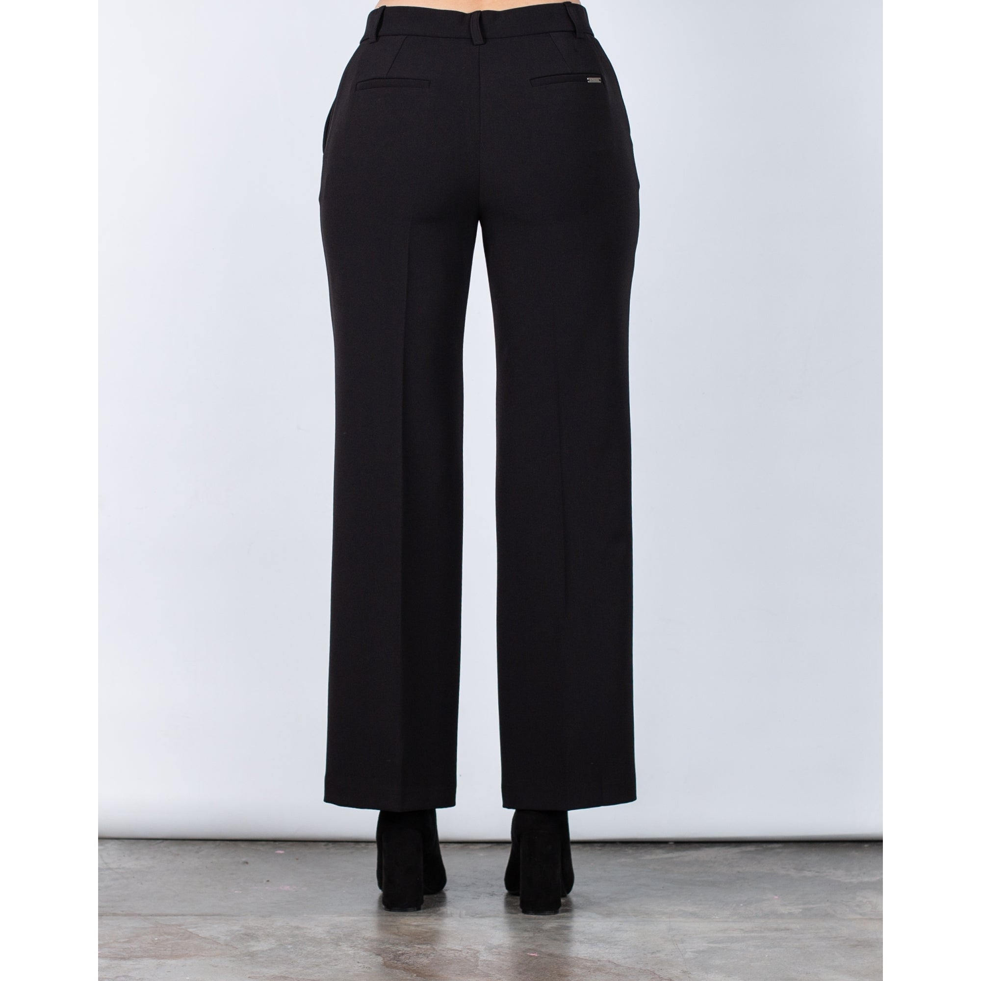 Bariloche Lena Tailored Smart Trouser Black