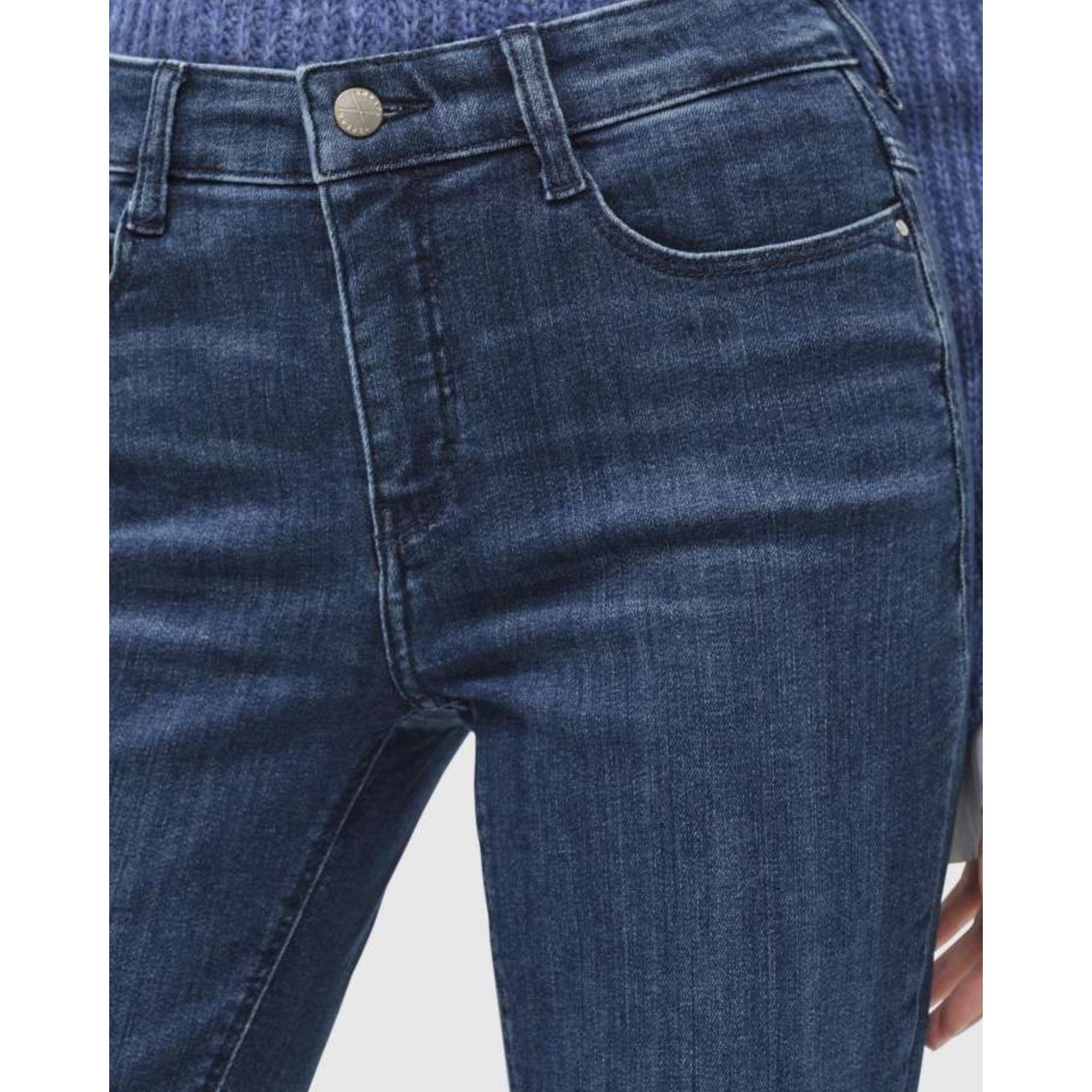 Mac Dream Bootcut Denim Jean Cobalt Authentic D574 34L