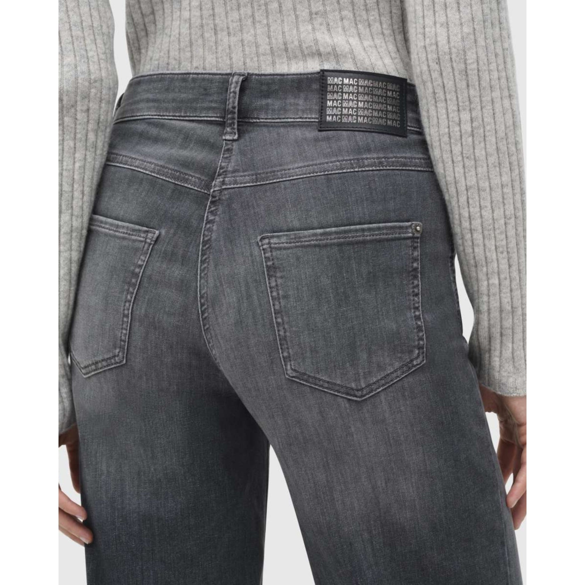 Mac Wide Leg Jean Dark Grey D901 30L