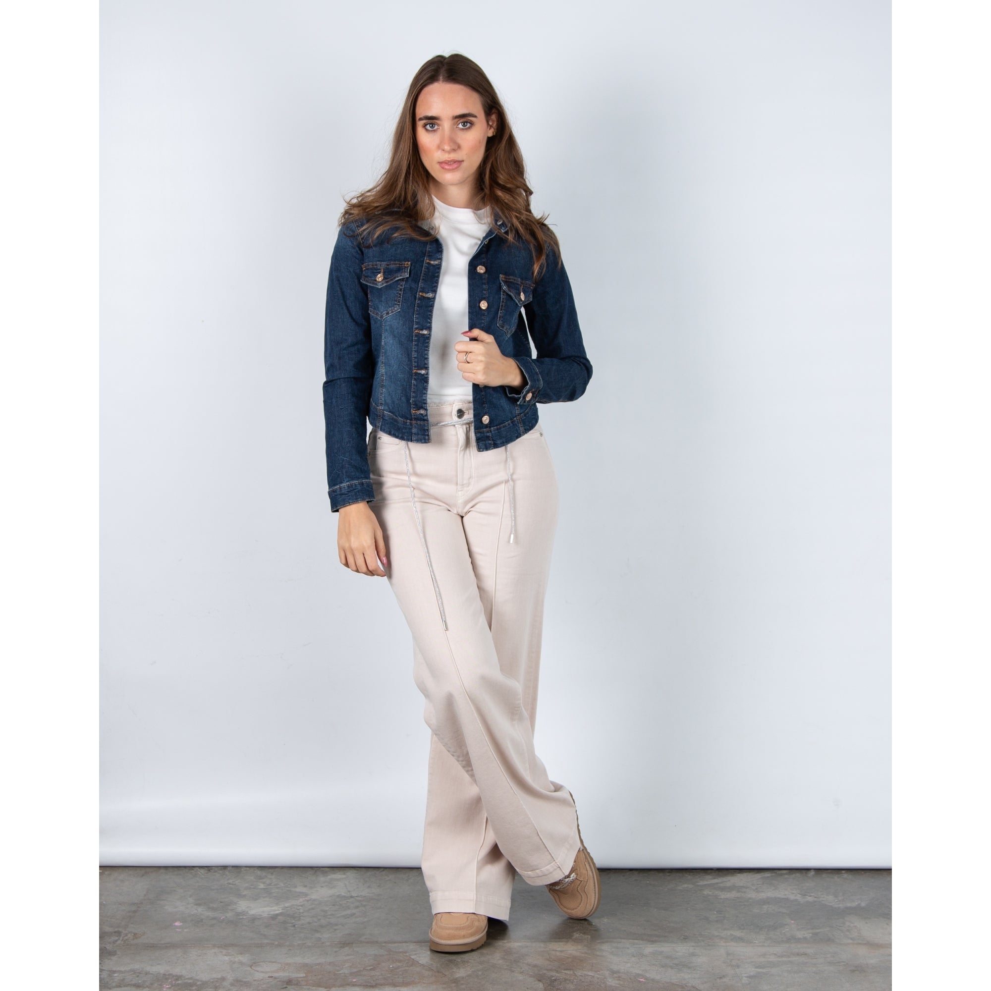 Mac Denim Jean Jacket Dark Denim D866